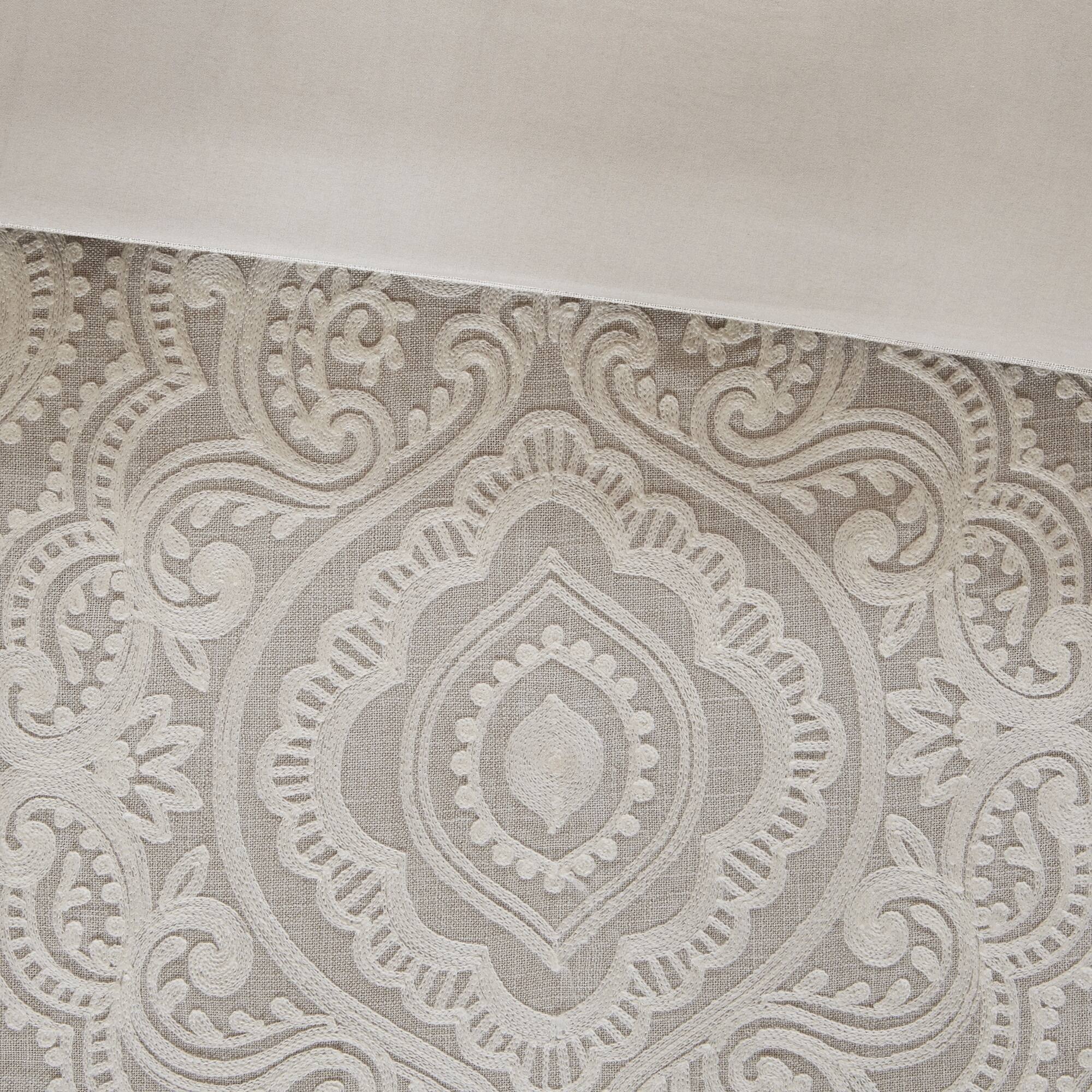 Crinkle Natural 9-Piece Comforter Set Comforter Sets By JLA HOME/Olliix (E & E Co., Ltd)