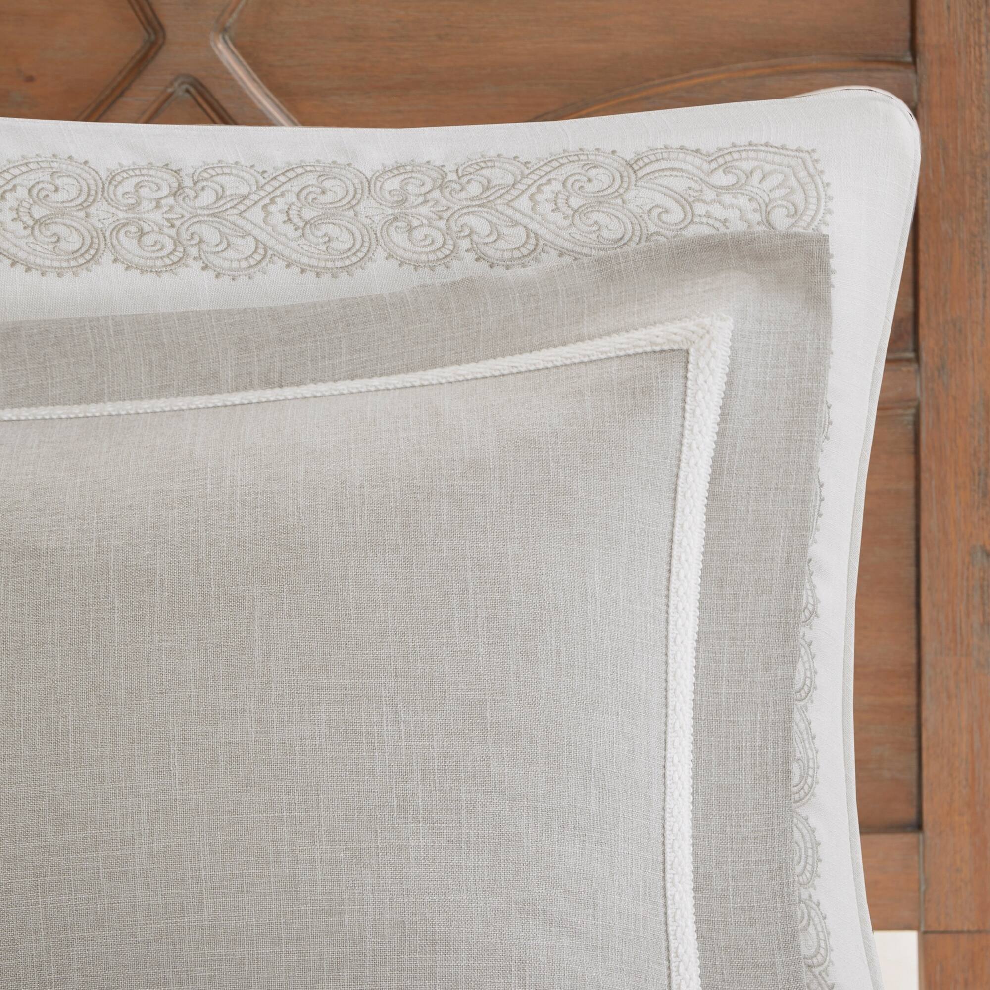 Crinkle Natural 9-Piece Comforter Set Comforter Sets By JLA HOME/Olliix (E & E Co., Ltd)
