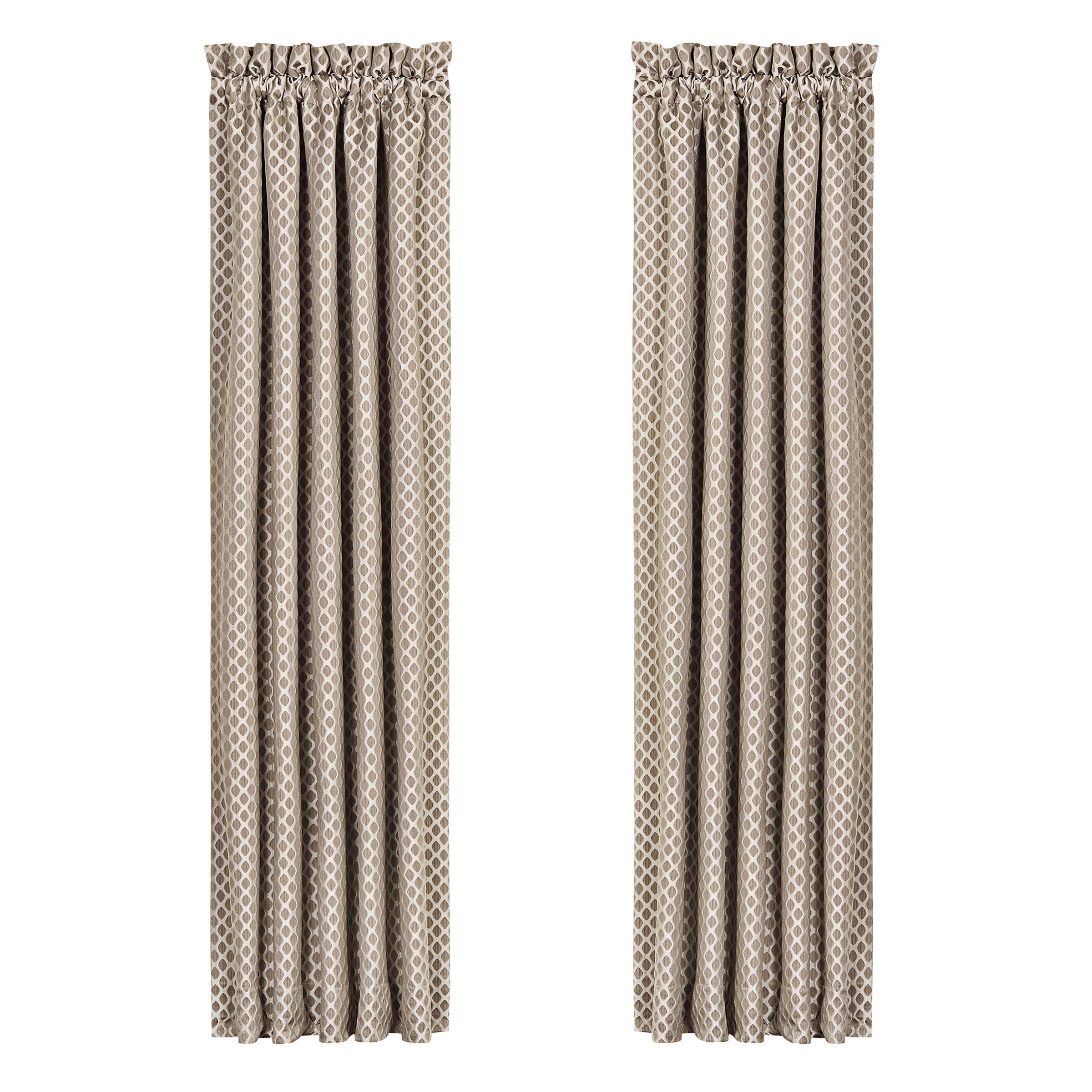 Beaumont Champagne Window Panel Pair (Set of 2) Window Panels By J. Queen New York