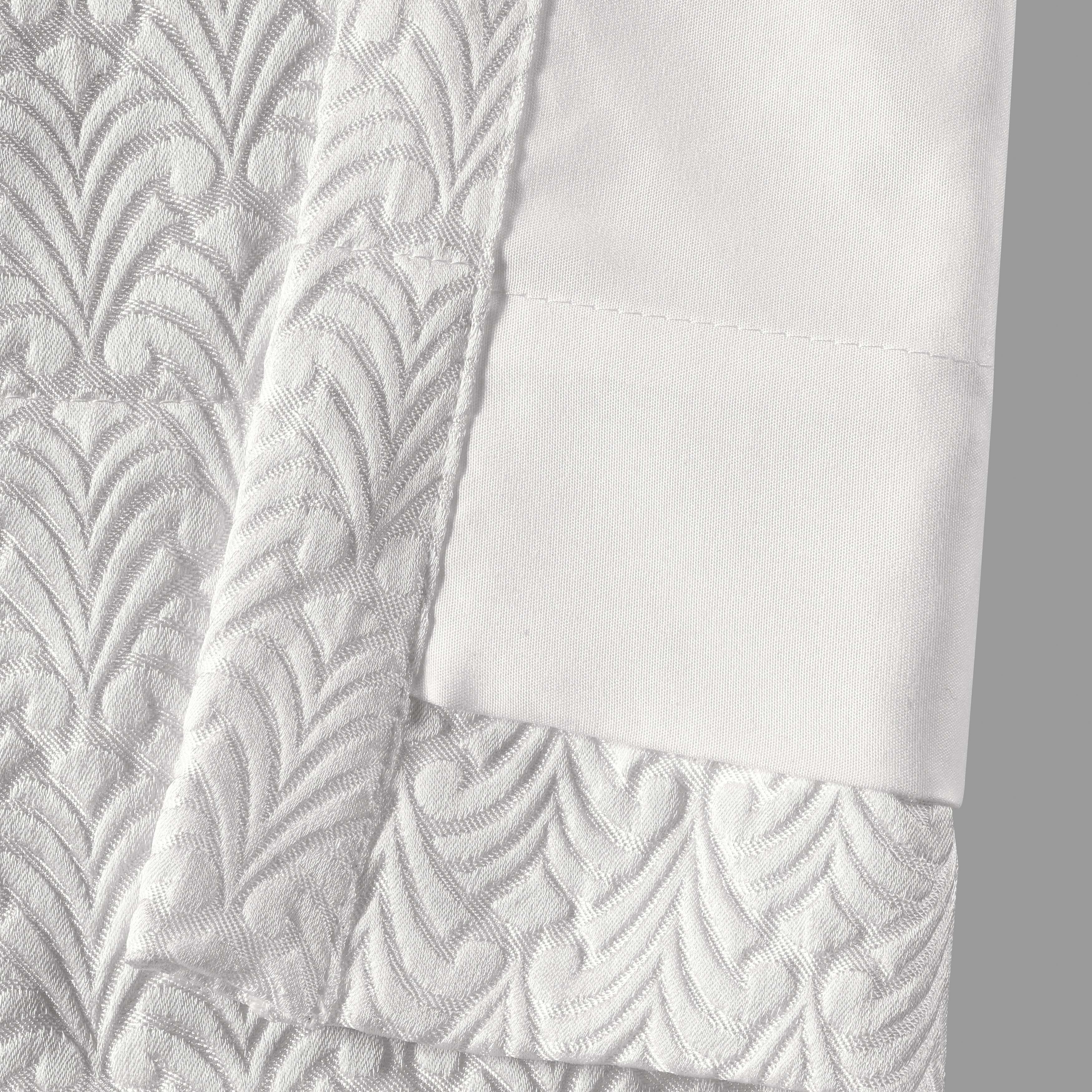 Becco White Window Panel Pair (Set of 2) Window Panels By J. Queen New York