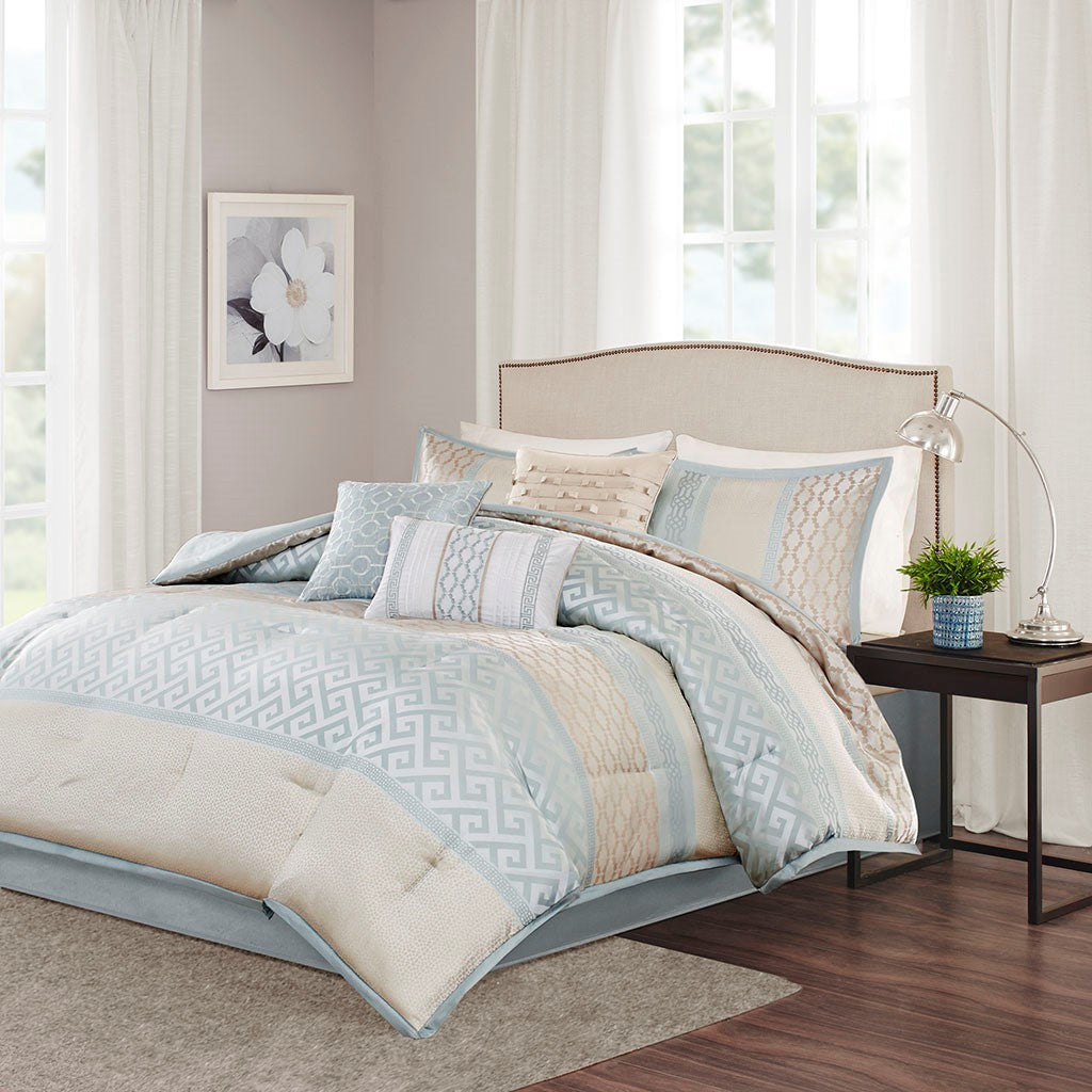Stive 7-Piece Comforter Set Comforter Sets By JLA HOME/Olliix (E & E Co., Ltd)