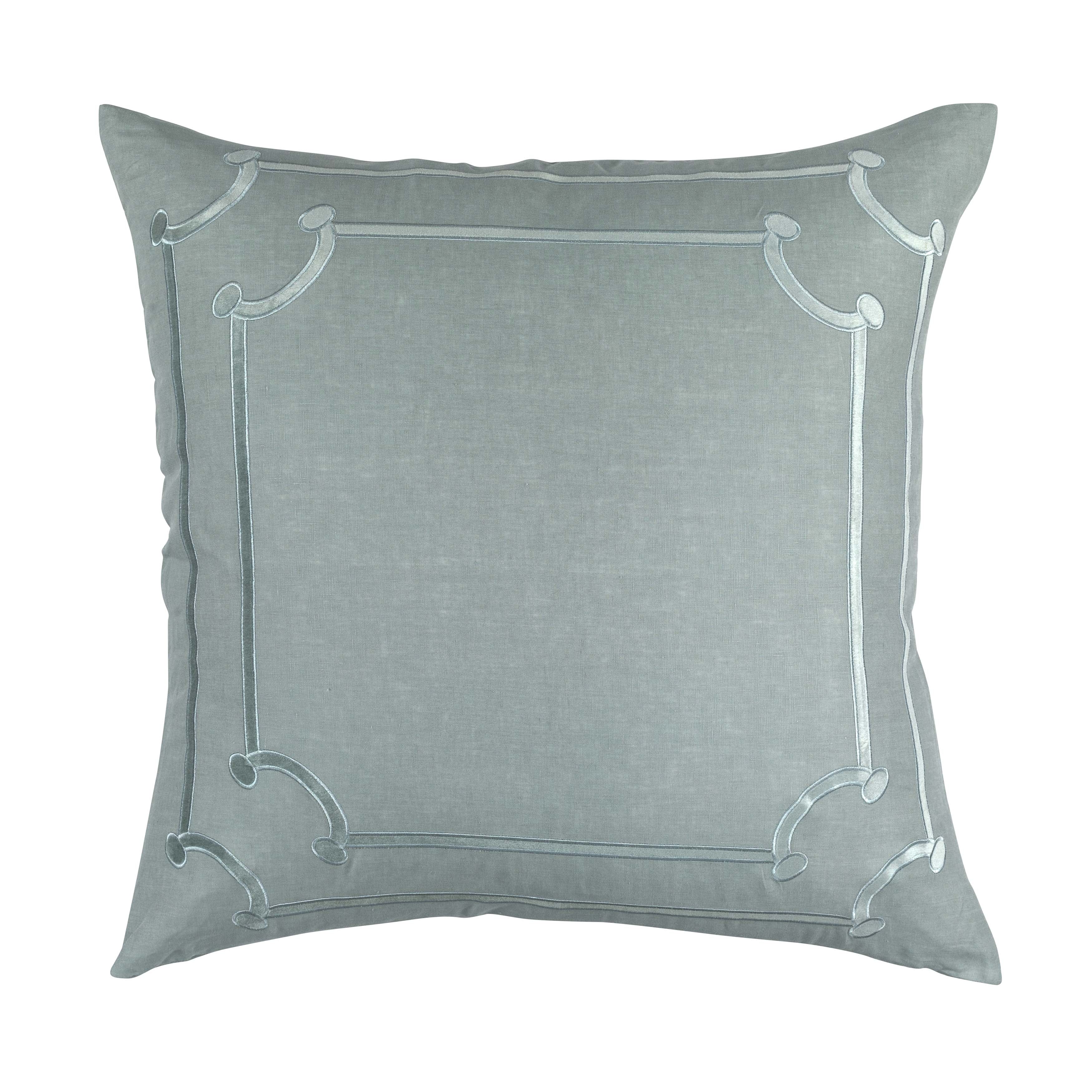Bloom Sky Jana Matte Velvet Euro Decorative Throw Pillow Throw Pillows By Lili Alessandra