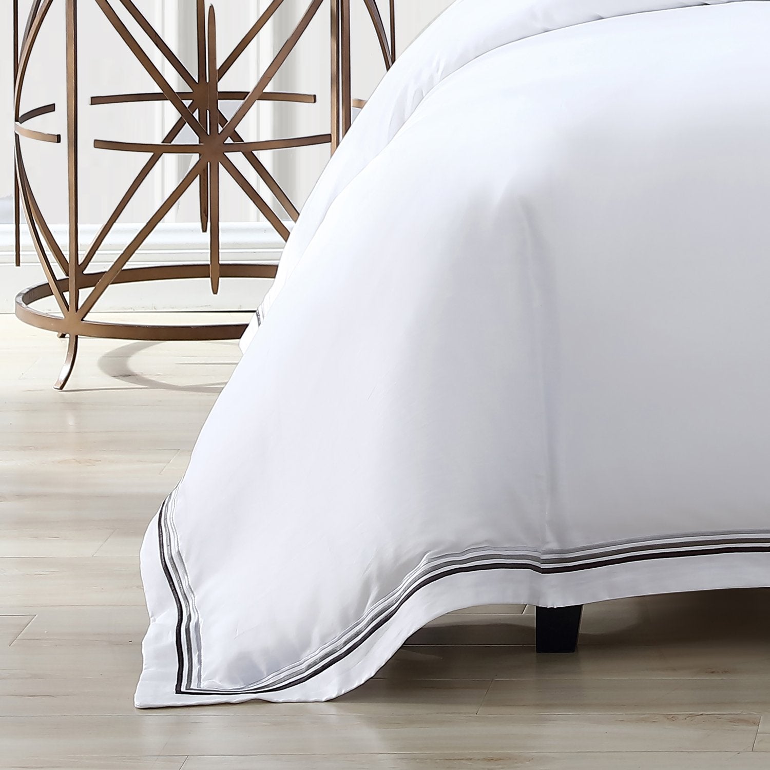 Triple Luxe Sateen Duvet Cover Set | Hotel Collection Duvet Covers By Pure Parima