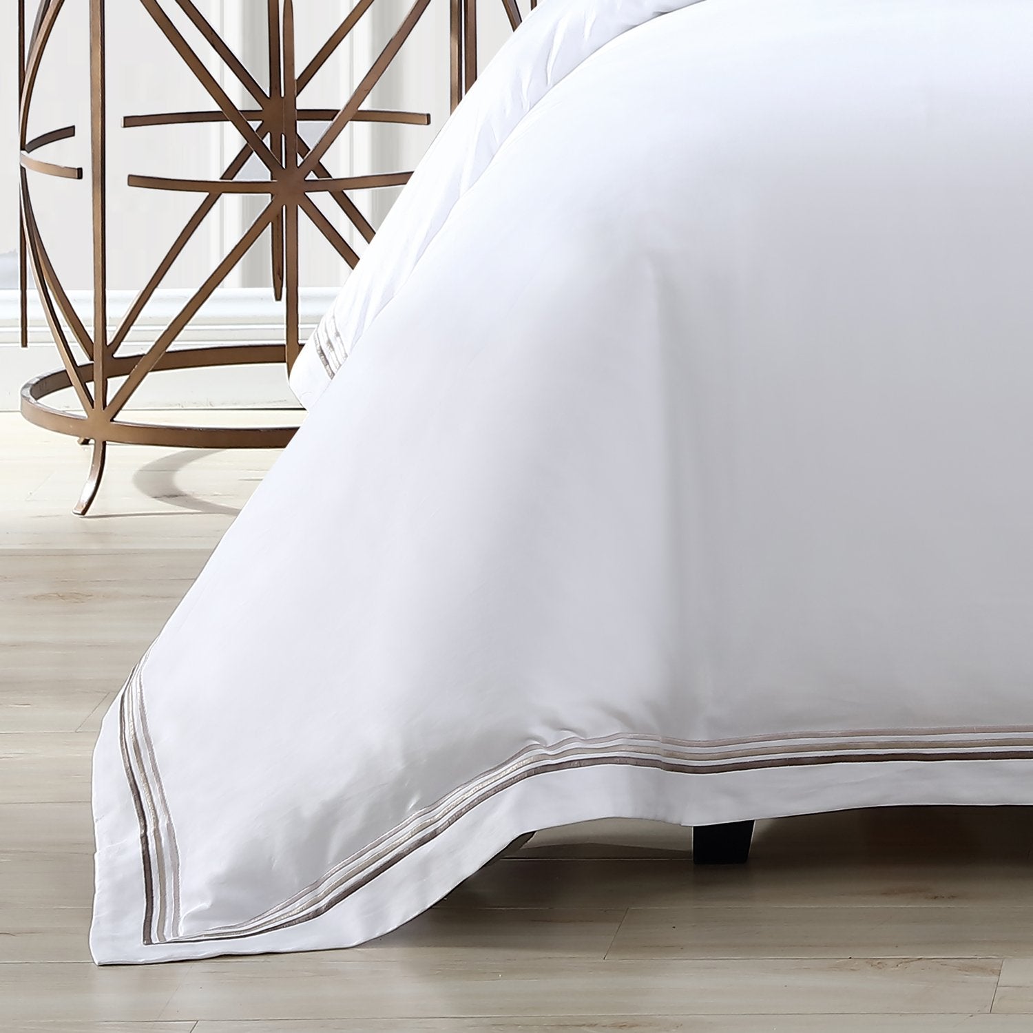 Triple Luxe Sateen Duvet Cover Set | Hotel Collection Duvet Covers By Pure Parima