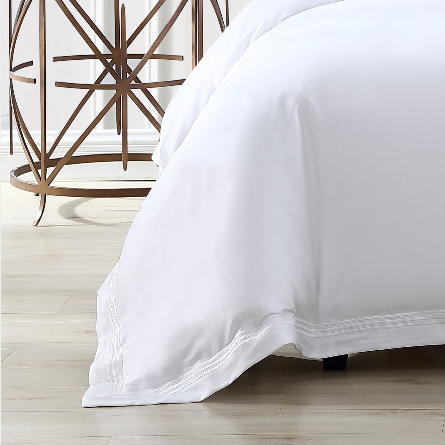 Triple Luxe Sateen Duvet Cover Set | Hotel Collection Duvet Covers By Pure Parima