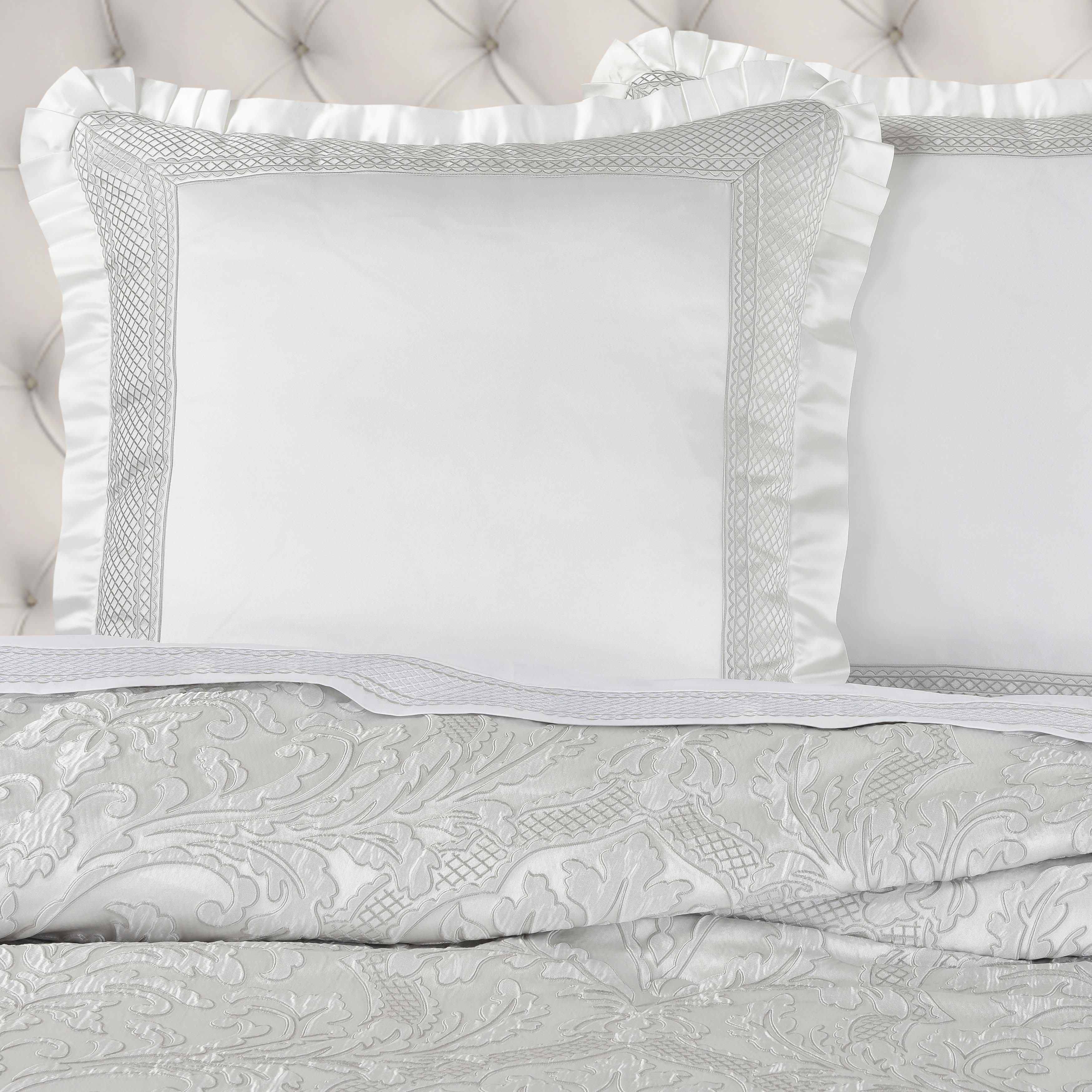 Brunello Platinum Euro Sham Euro Sham By J. Queen New York