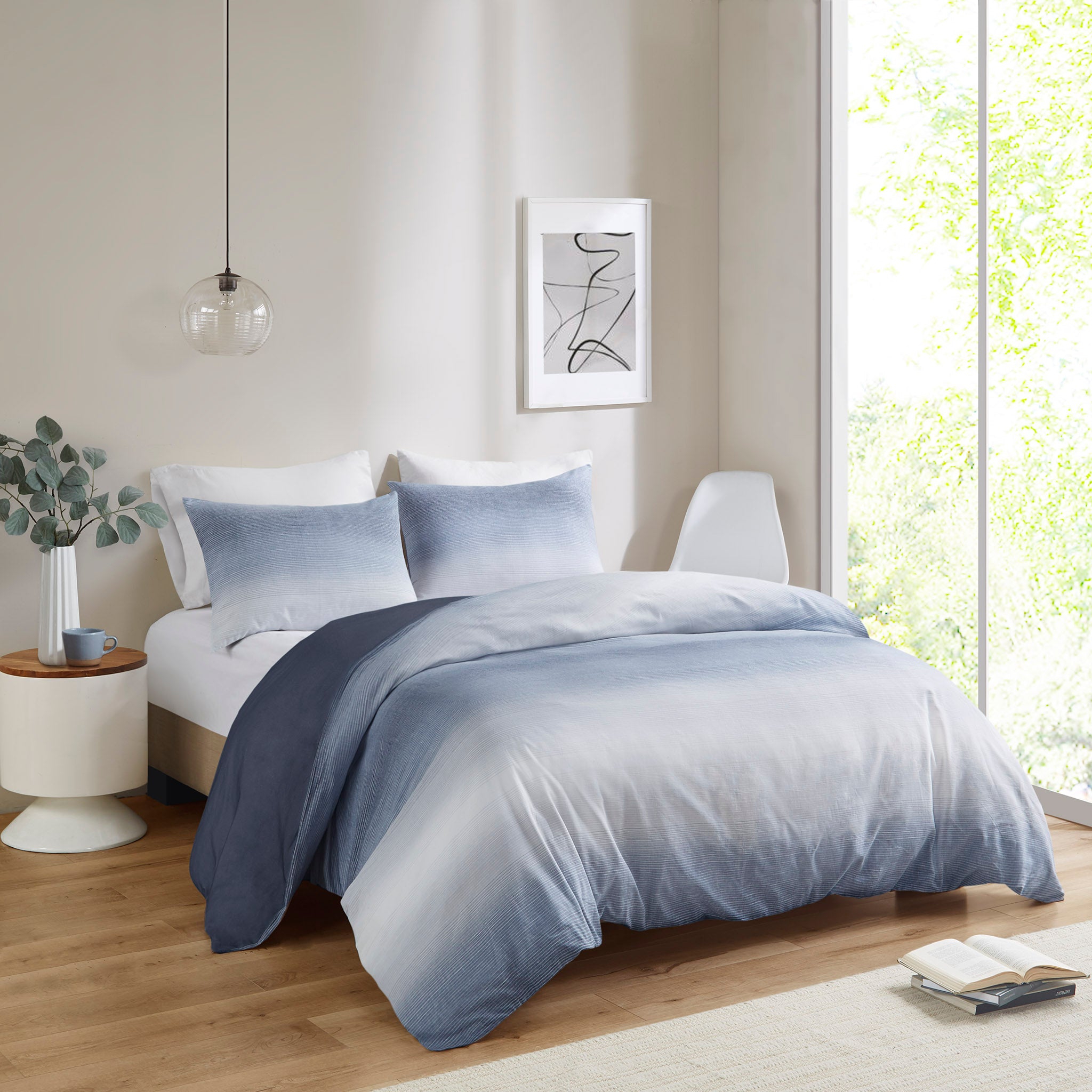 Callista Blue Duvet Cover Set Duvet Covers By Croscill Home LLC