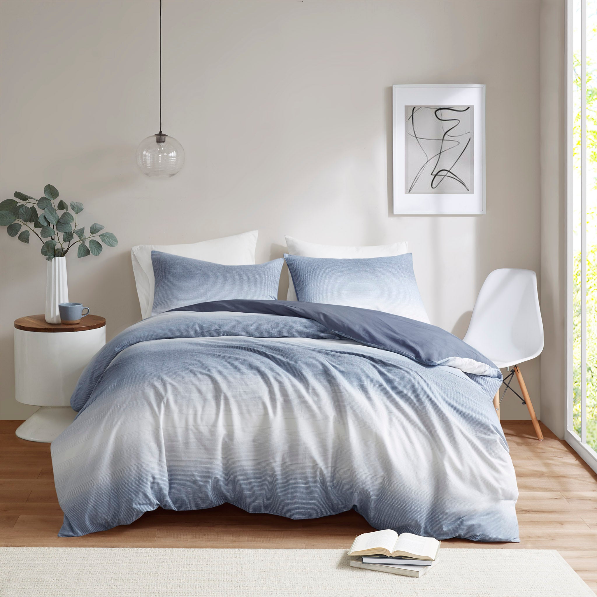 Callista Blue Duvet Cover Set Duvet Covers By Croscill Home LLC
