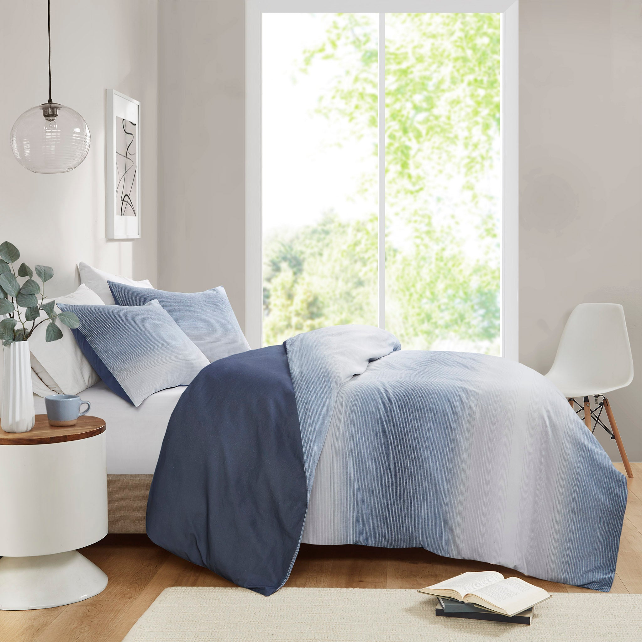 Callista Blue Duvet Cover Set Duvet Covers By Croscill Home LLC