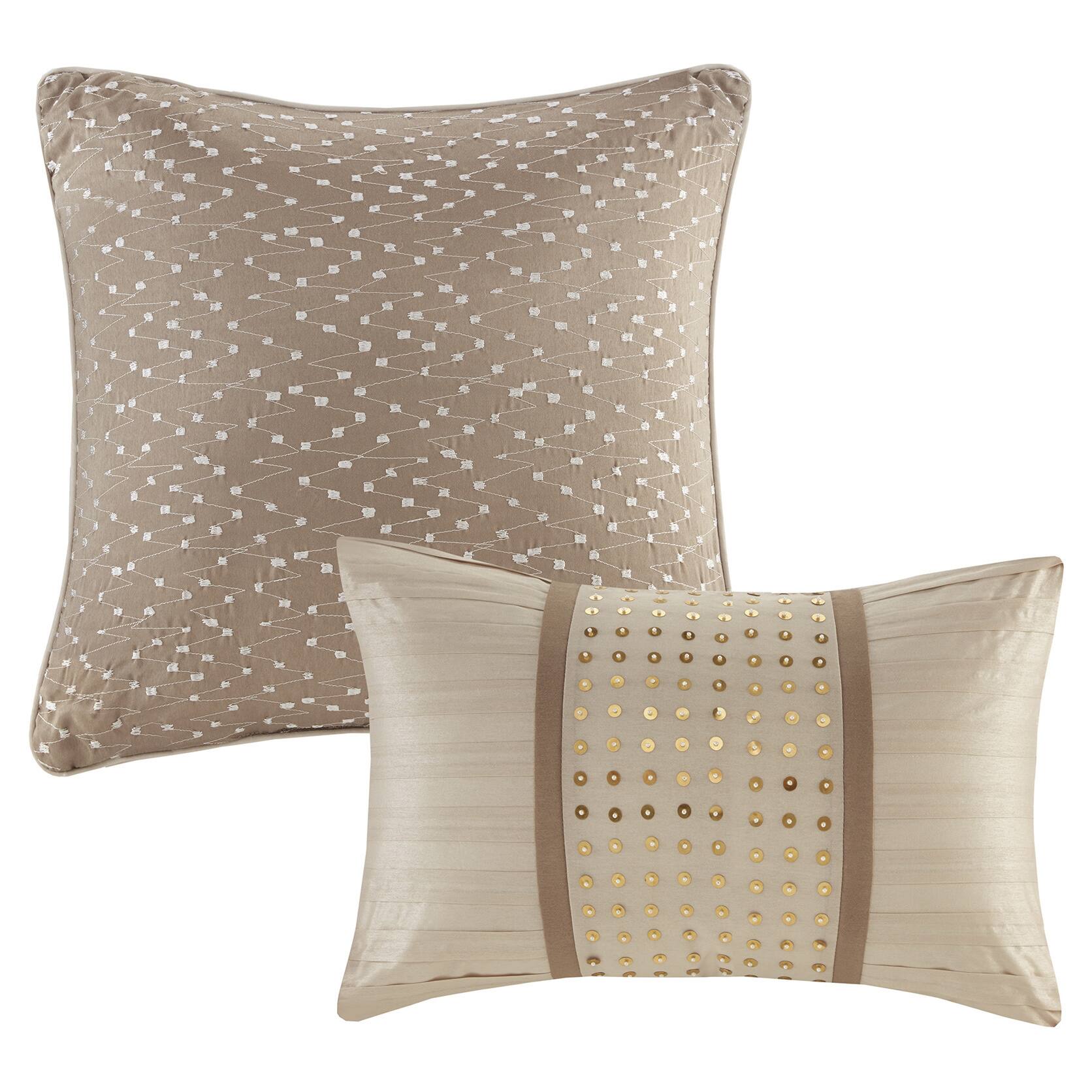Typo Rell 8-Piece Comforter Set Comforter Sets By JLA HOME/Olliix (E & E Co., Ltd)