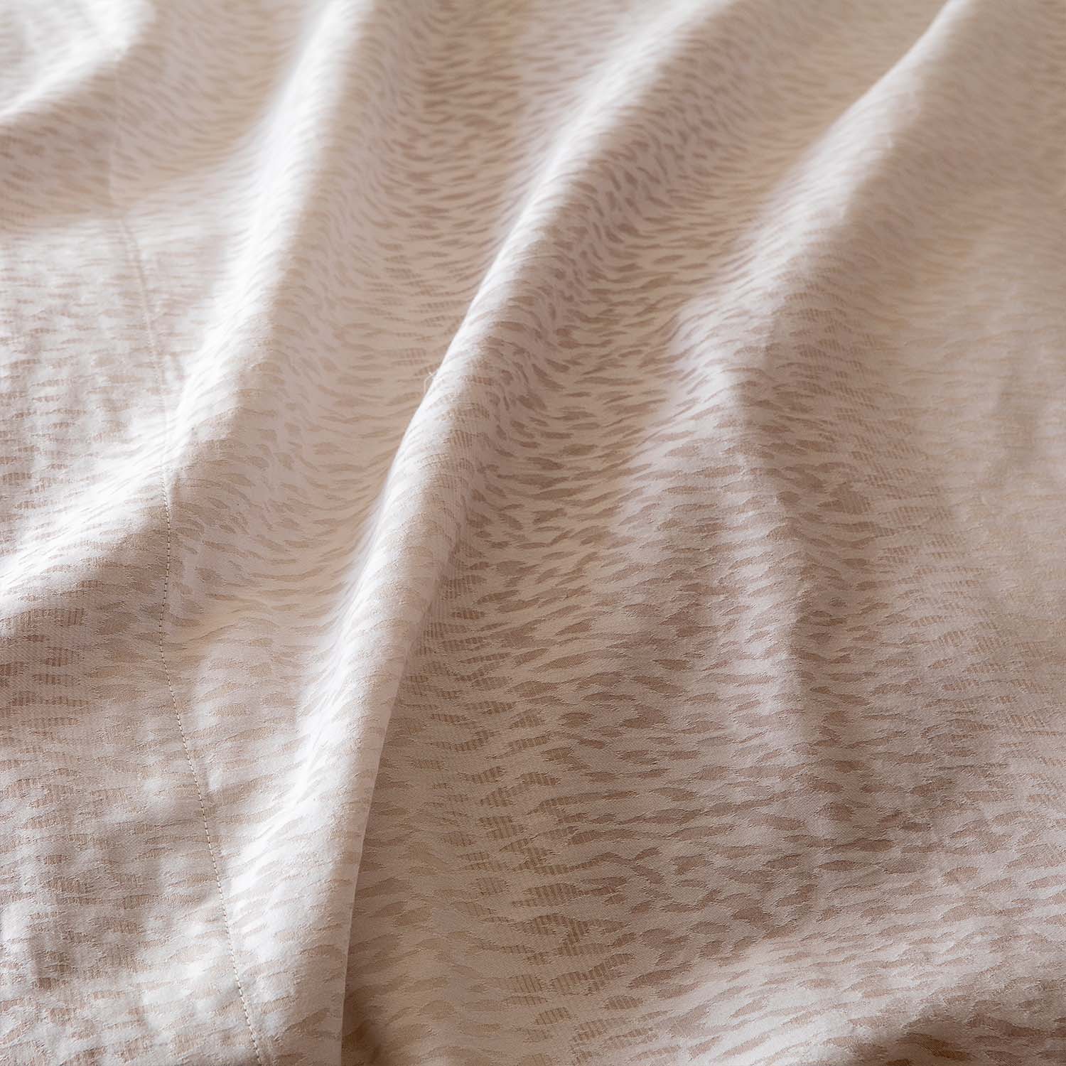 Caractere Beige Flat Sheet Flat Sheet By Anne de Solène