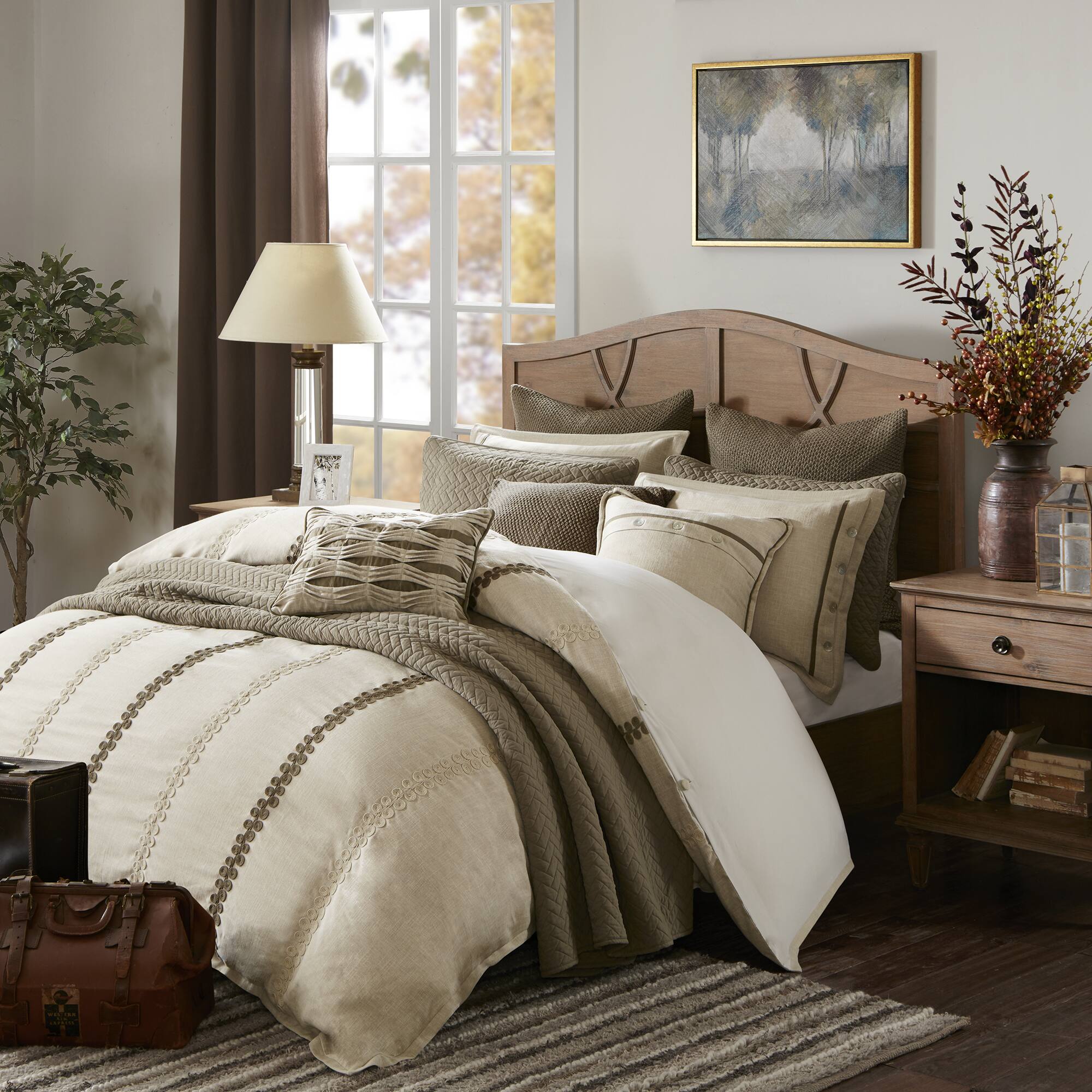Marioti 9-Piece Comforter Set Comforter Sets By JLA HOME/Olliix (E & E Co., Ltd)