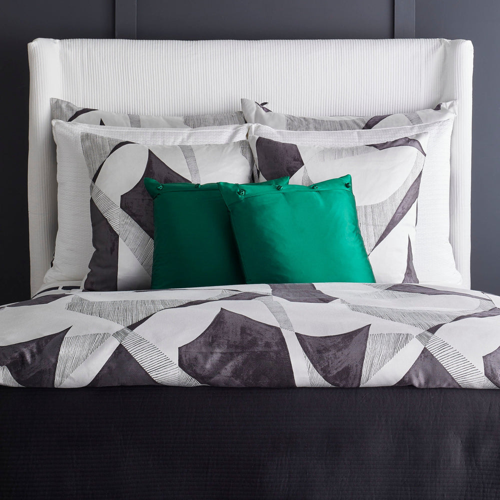 Clio Black/White Throw Throws By Ann Gish