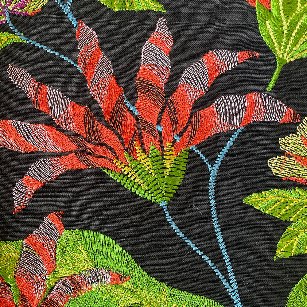 Cloud Forest Black/White Throw Throws By Ann Gish