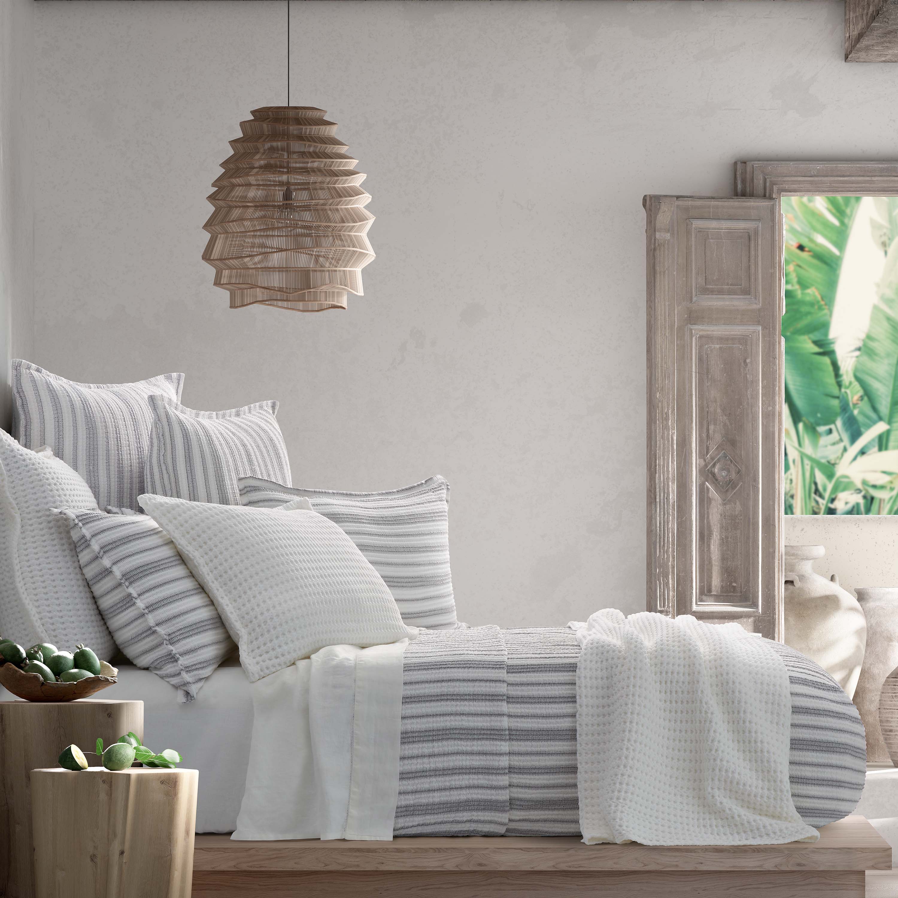 Coachella White Coverlet By J Queen Coverlet By J. Queen New York