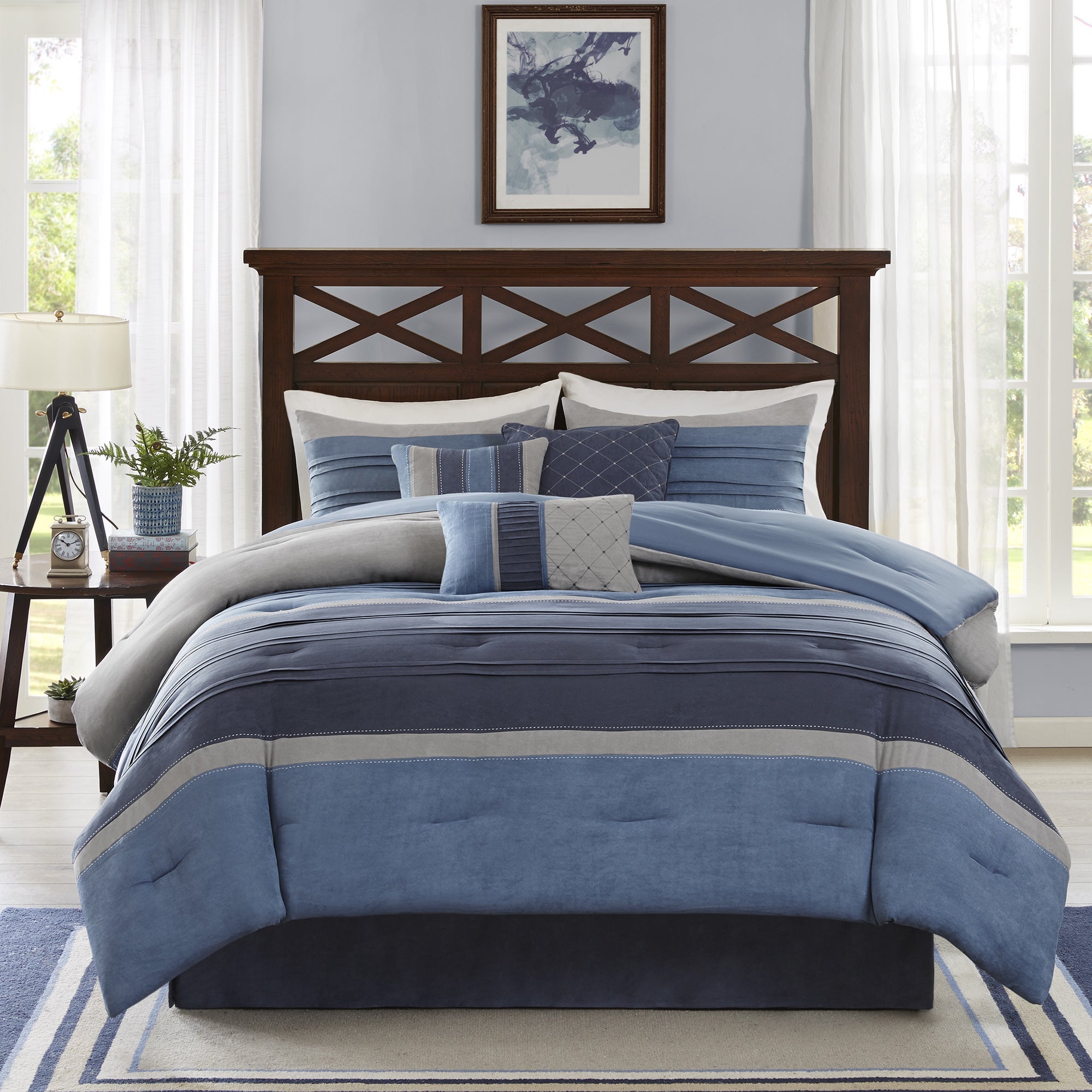 Matteo Vintage 7-Piece Comforter Set Comforter Sets By JLA HOME/Olliix (E & E Co., Ltd)