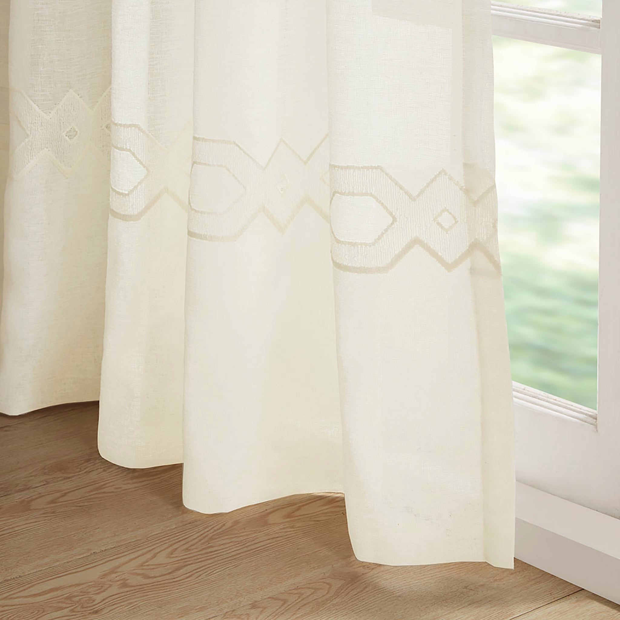 Cornelli Ivory Window Panel Window Panels By Croscill Home LLC