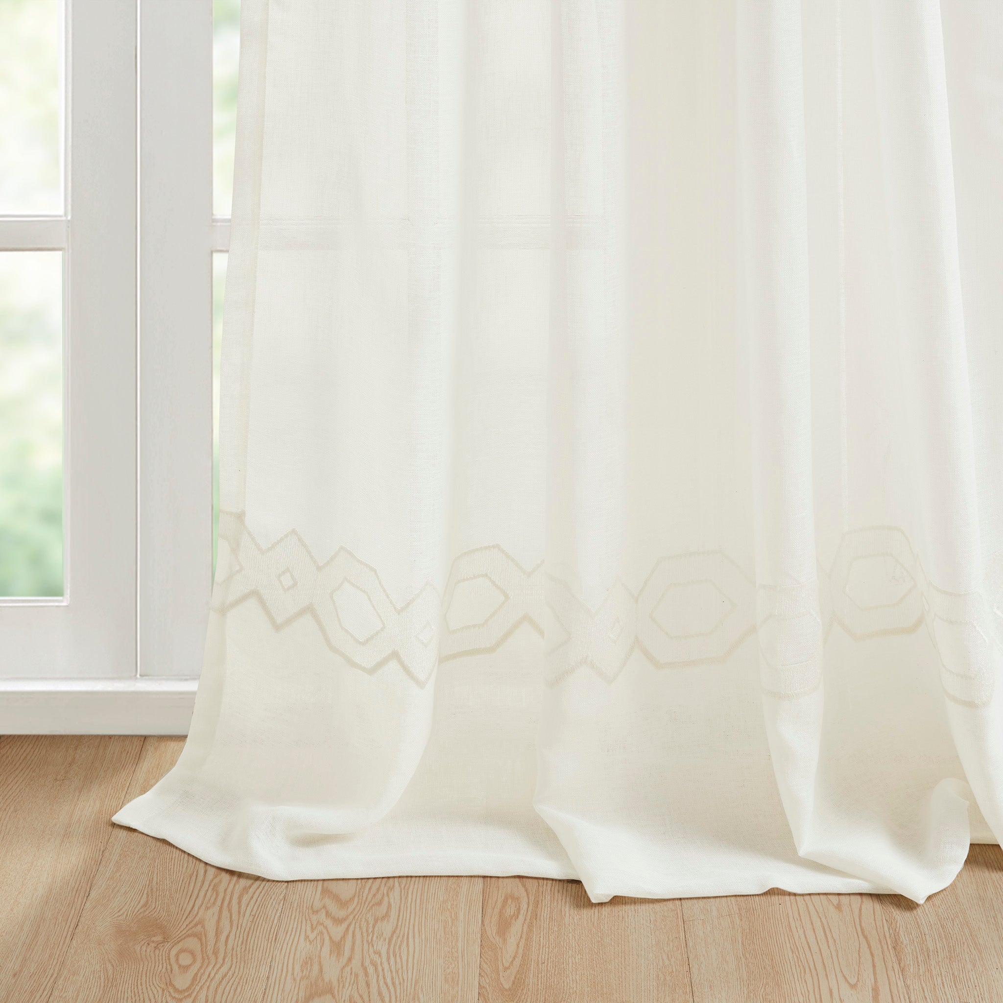 Cornelli White Window Panel Window Panels By Croscill Home LLC