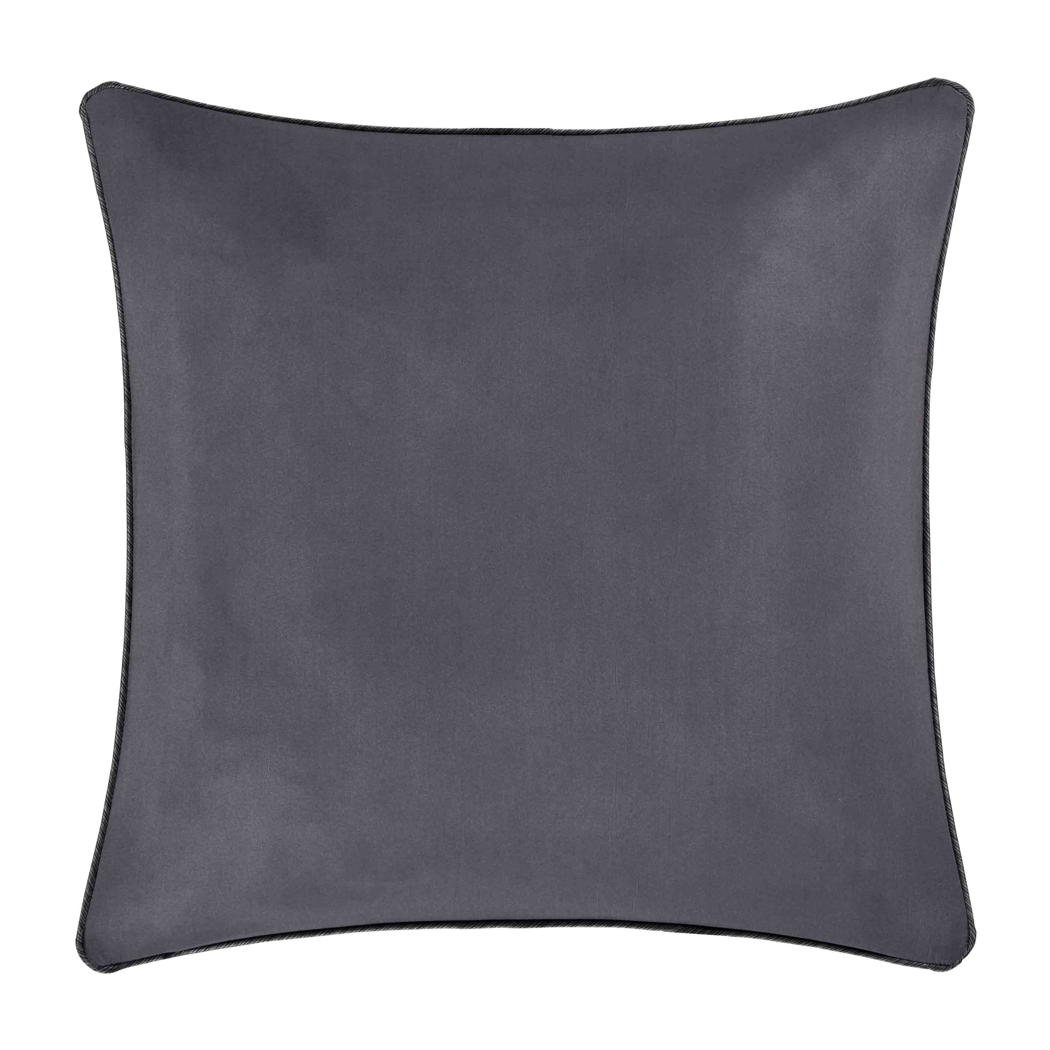 J Queen Deco Charcoal Euro Sham- Final Sale Euro Sham By US Office - Latest-bedding