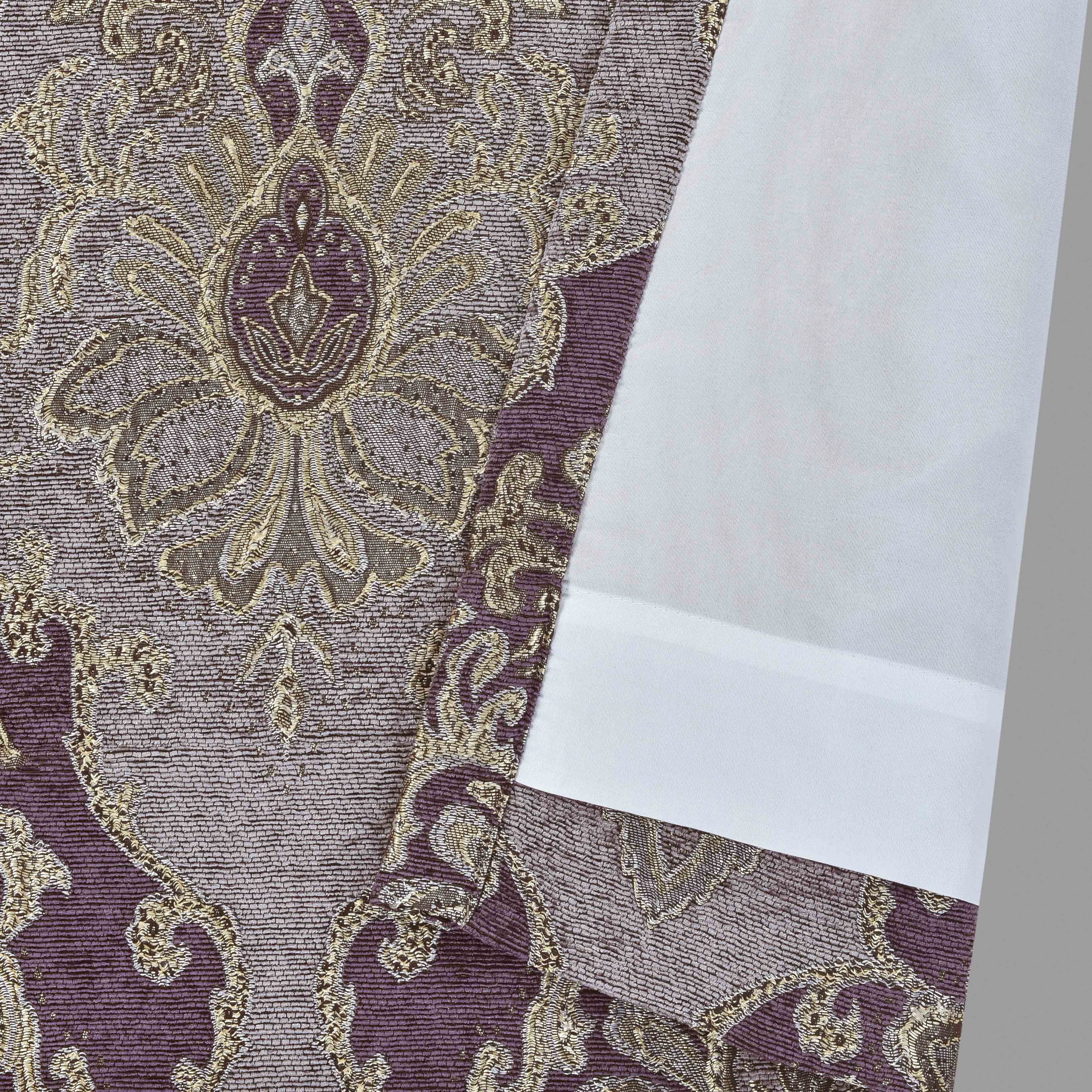 J Queen Dominique Lavender Window Panel Pair (Set of 2) -Final Sale Window Panels By US Office - Latest-bedding