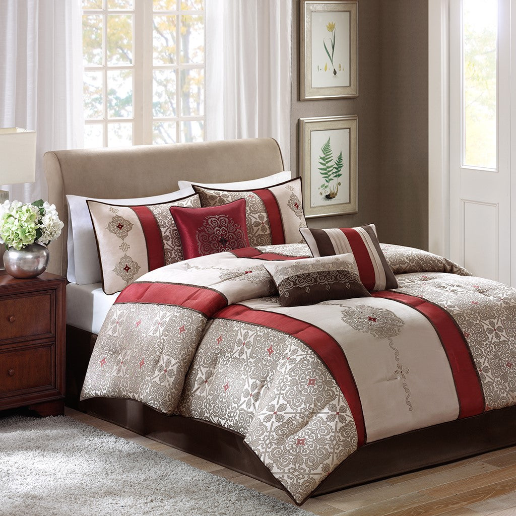 Westport 7-Piece Comforter Set Comforter Sets By JLA HOME/Olliix (E & E Co., Ltd)