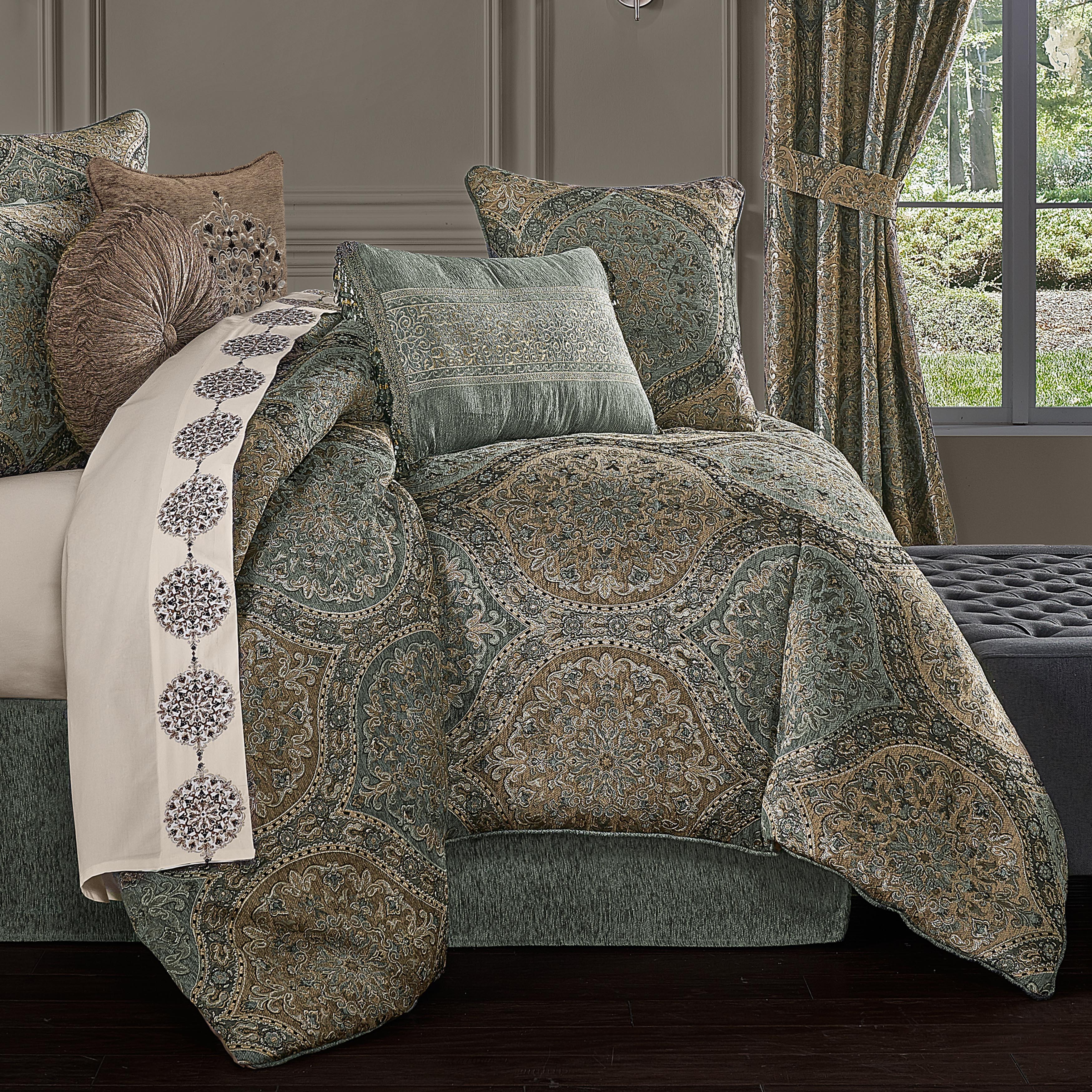 J Queen Dorset SPA 4-Piece Comforter Set in Queen- Final Sale Comforter Sets By US Office - Latest-bedding