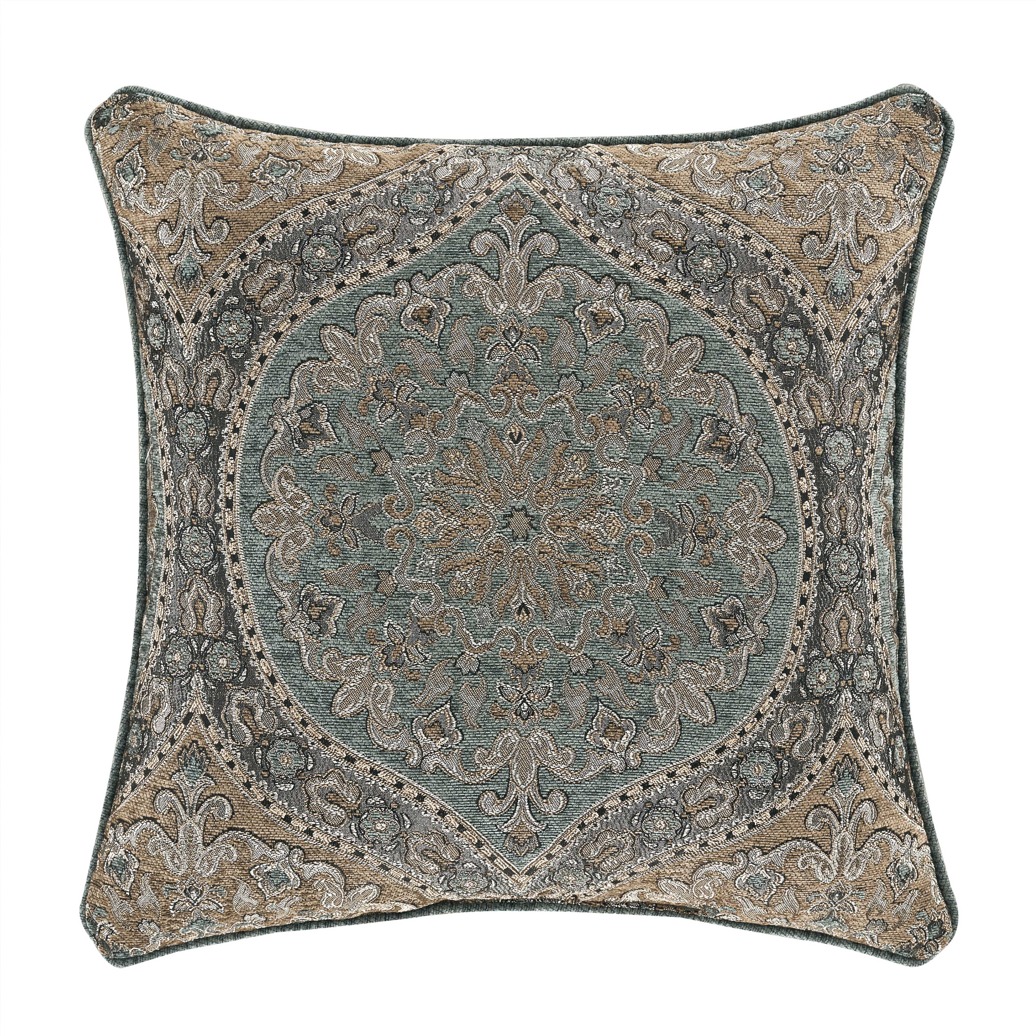 Dorset SPA Square Decorative Throw Pillow 20" x 20" By J Queen Throw Pillows By J. Queen New York