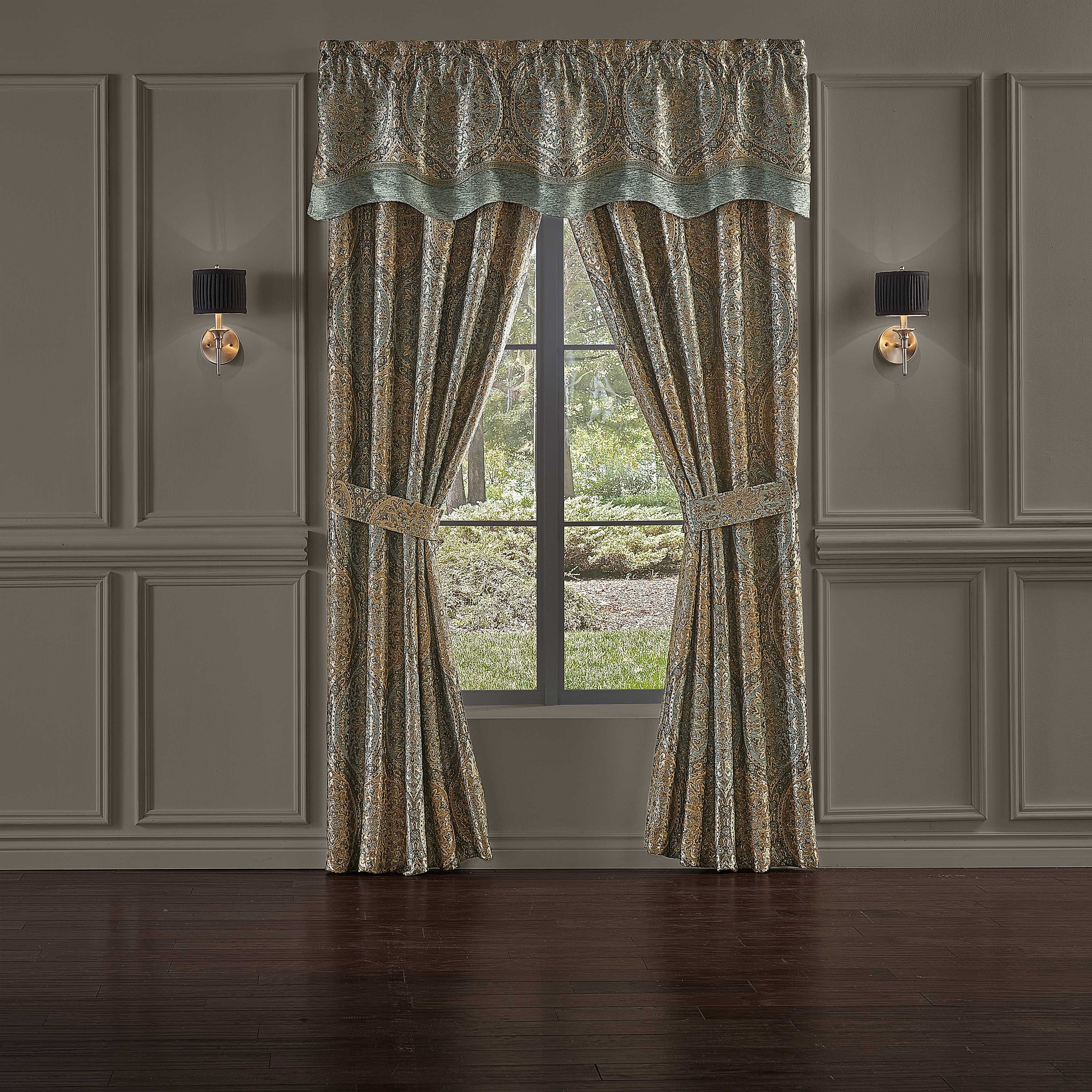 J Queen Dorset SPA Window Panel Pair (Set of 2)- Final Sale Window Panels By US Office - Latest-bedding