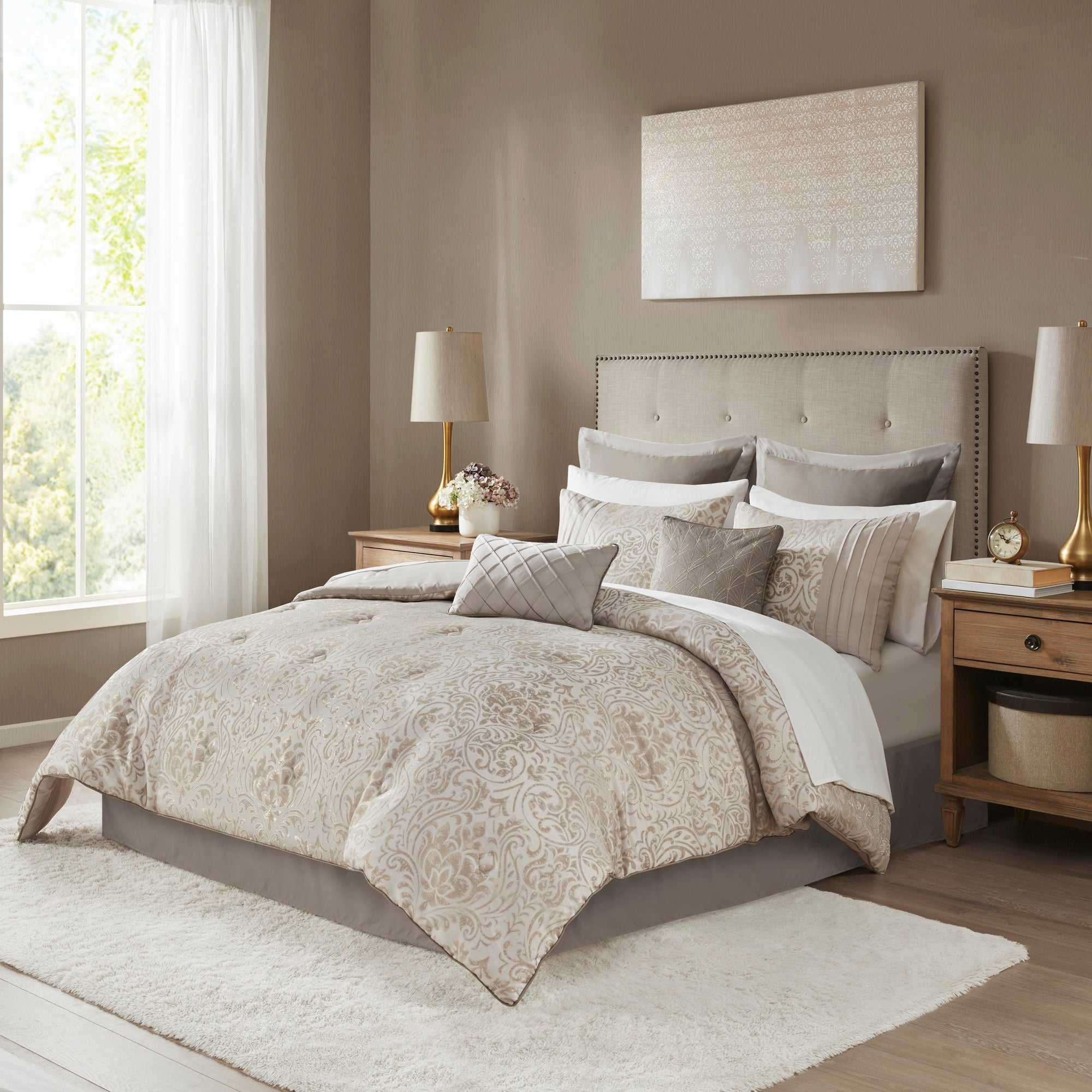 Layla Down 12-Piece Comforter Set Comforter Sets By JLA HOME/Olliix (E & E Co., Ltd)
