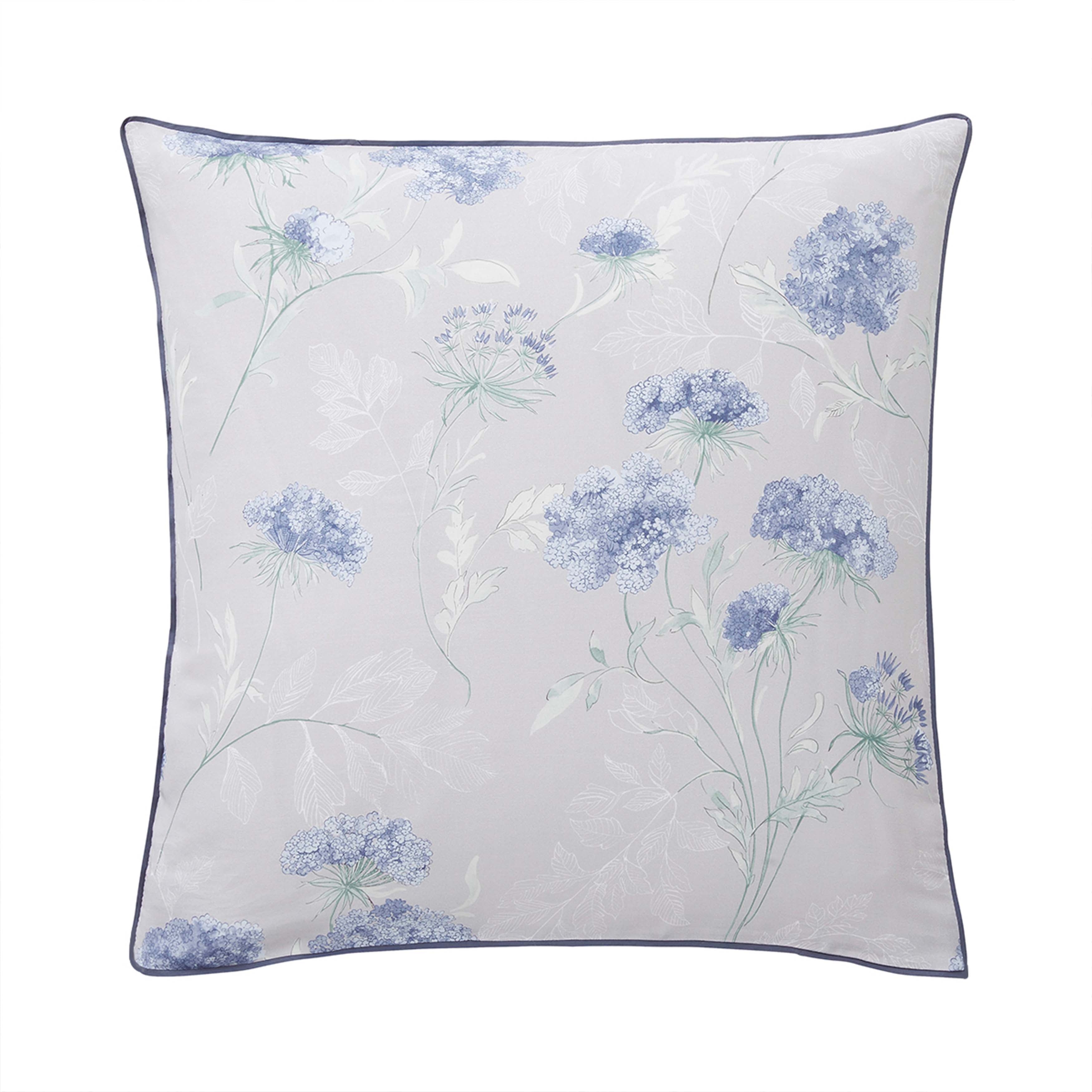 Esquisse Bleu Euro Sham Euro Sham By Anne de Solène