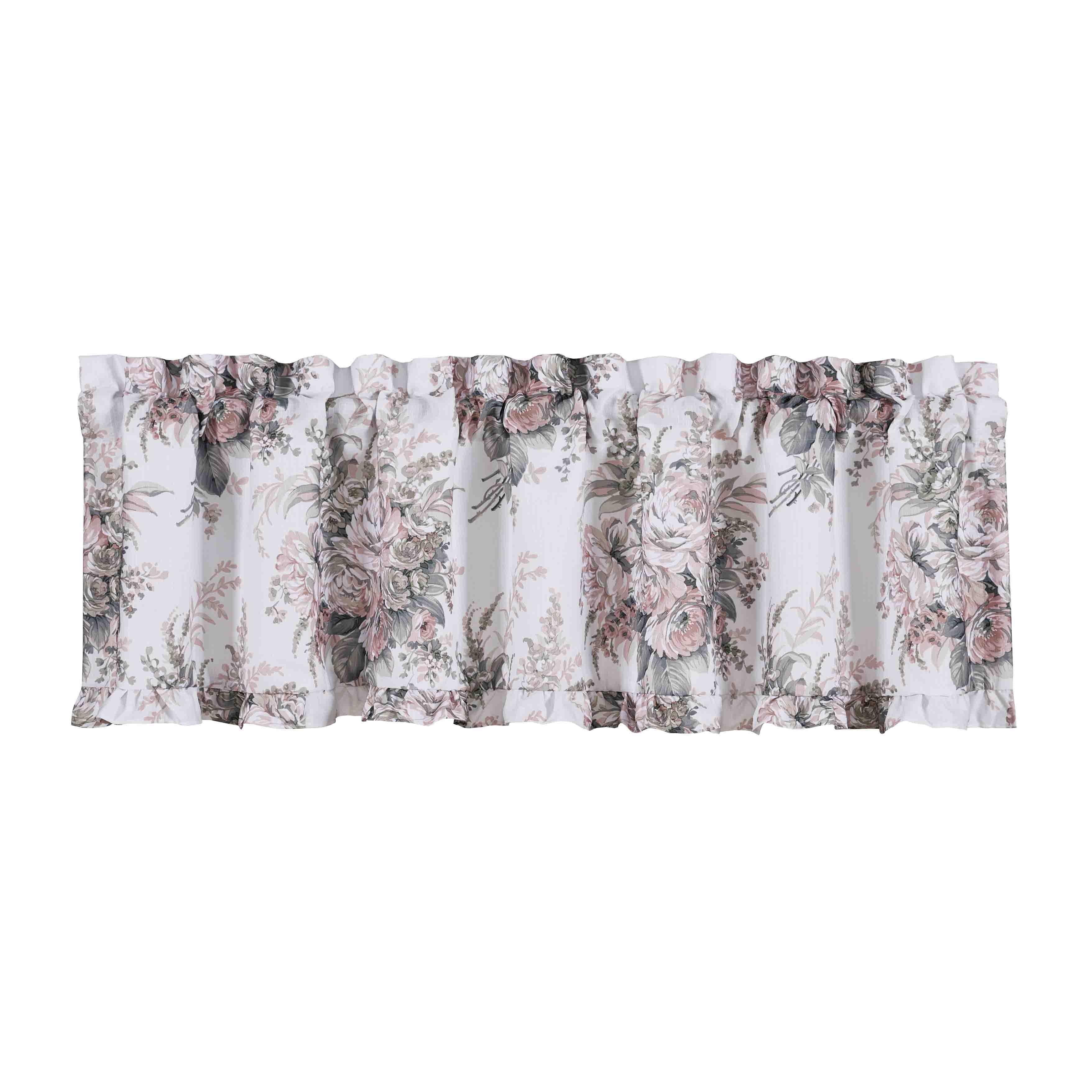 Estelle Blush Straight Window Valance Window Valances By J. Queen New York