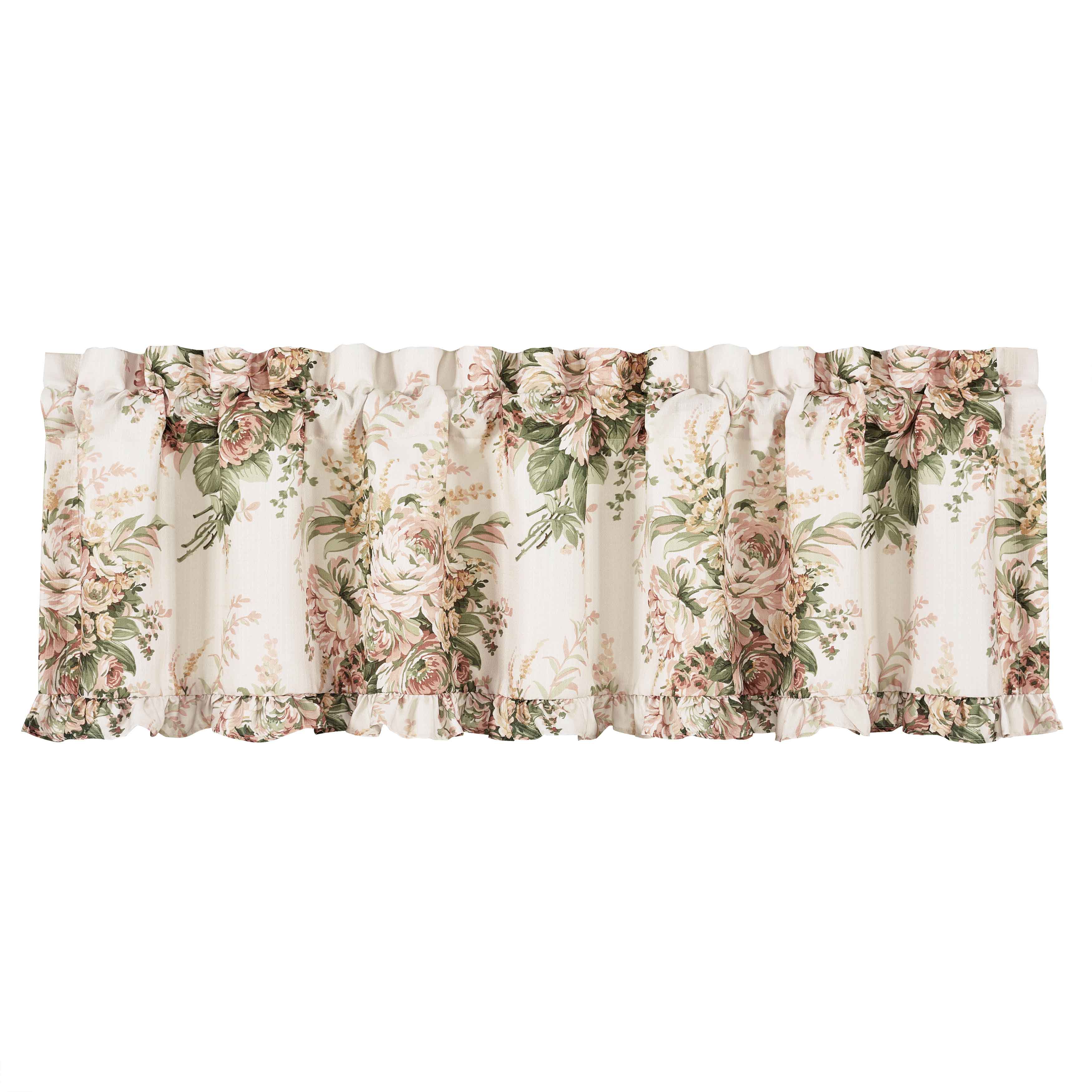 Estelle Coral Straight Window Valance Window Valances By J. Queen New York
