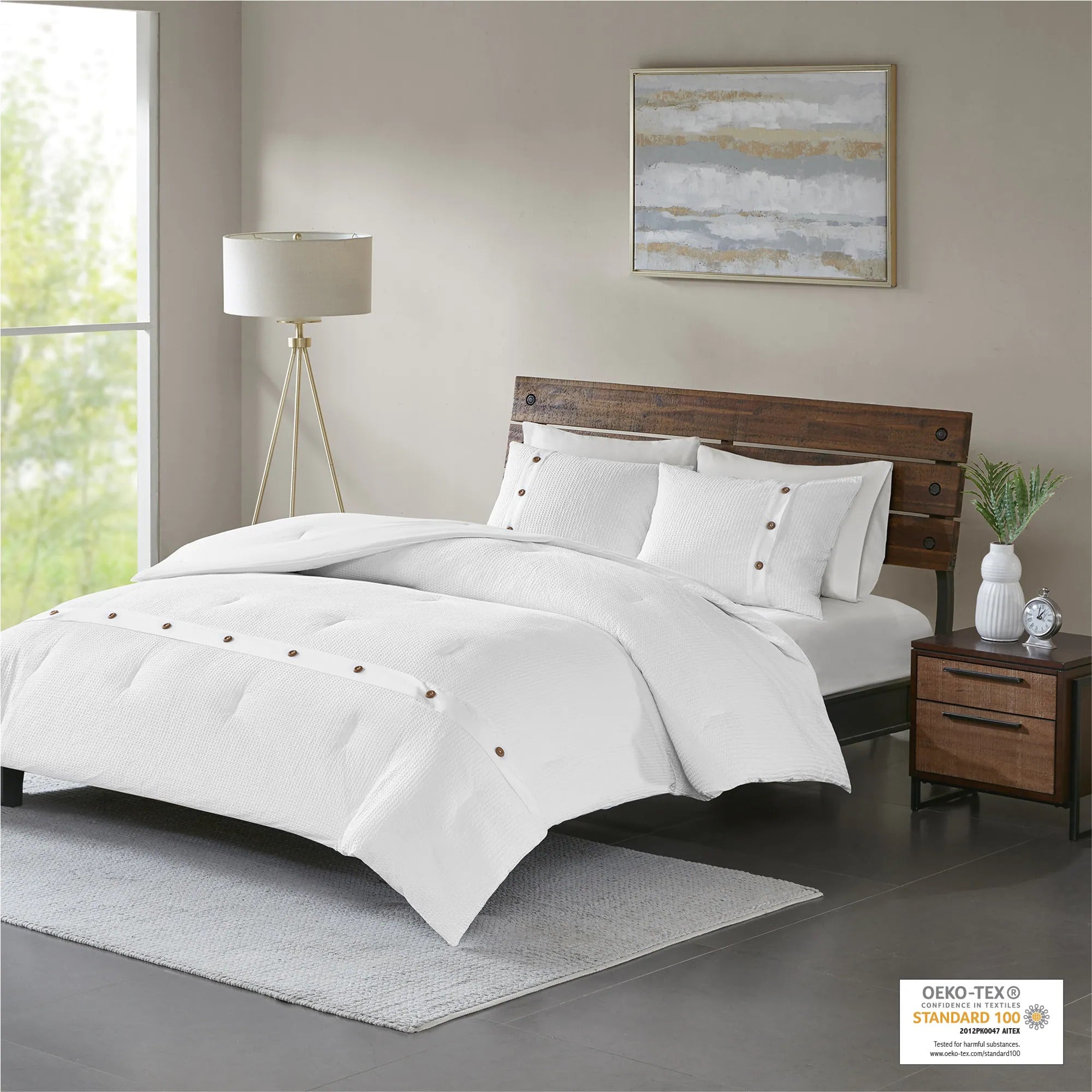 Orely Simple 3-Piece Comforter Set Comforter Sets By JLA HOME/Olliix (E & E Co., Ltd)