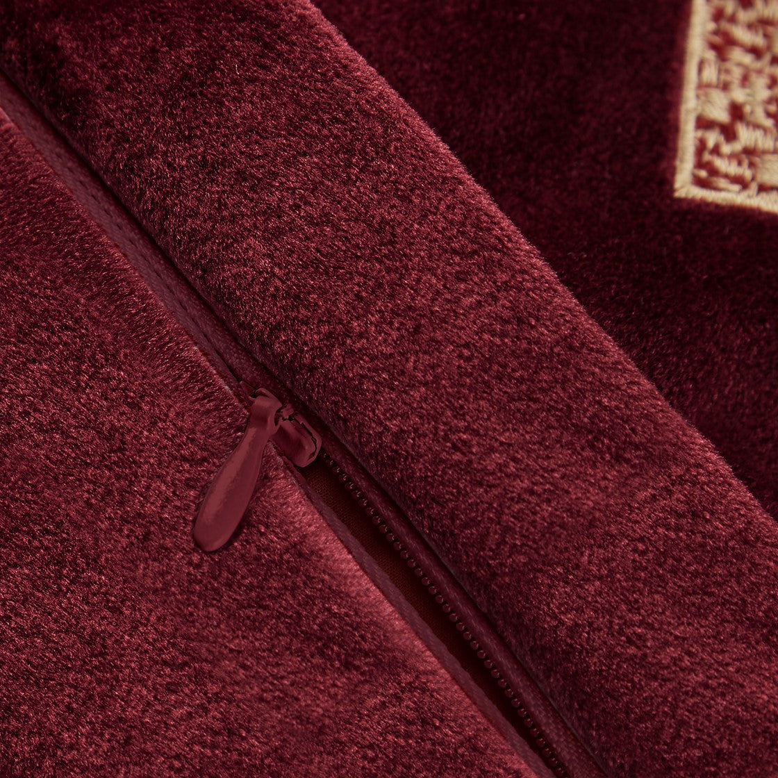 Galleria Red Euro Sham By Croscill Euro Sham By Croscill Home LLC
