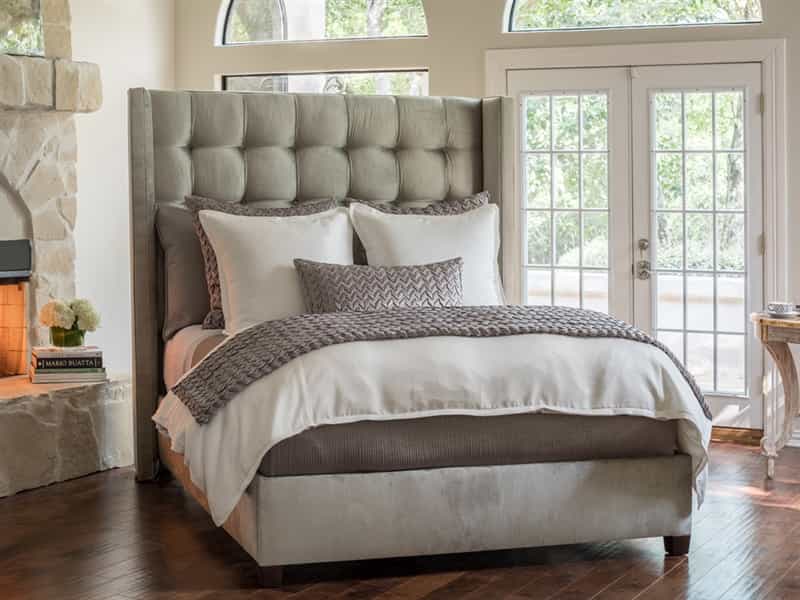 Gia Ivory Cotton/Silk Duvet Cover Duvet Covers By Lili Alessandra