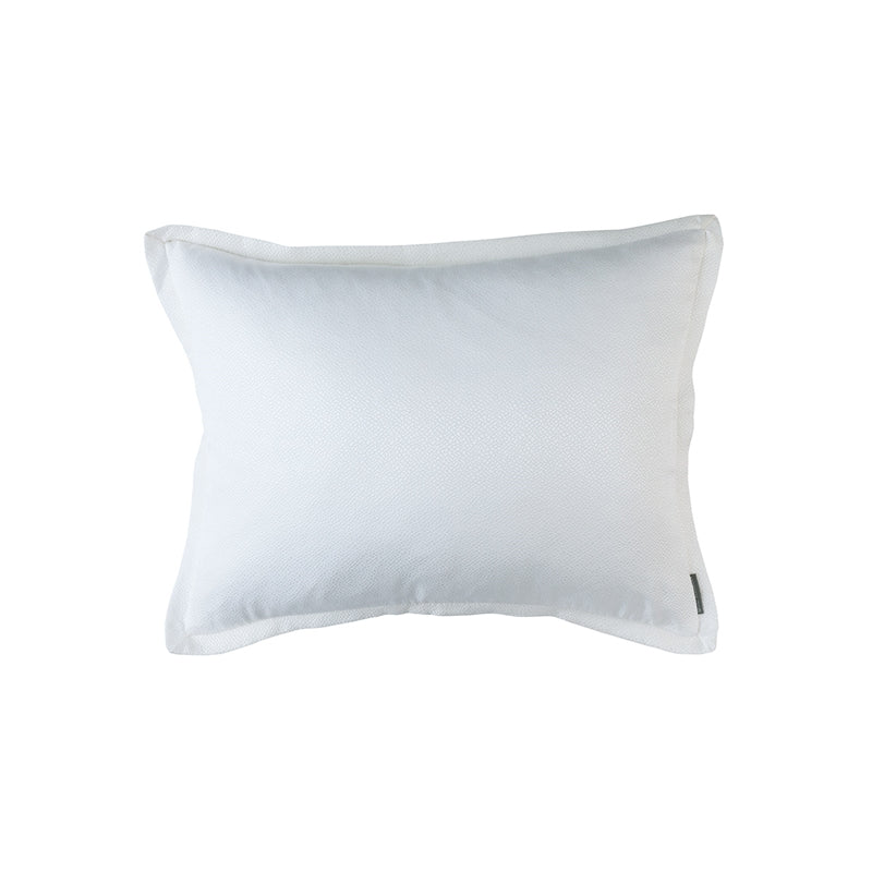 Gia Ivory Cotton/Silk Decorative Throw Pillow Throw Pillows By Lili Alessandra