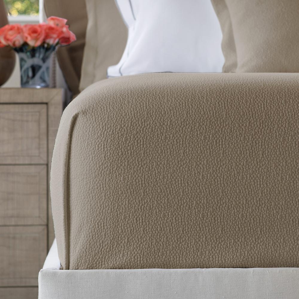Gigi Taupe Matelasse Coverlet Coverlet By Lili Alessandra