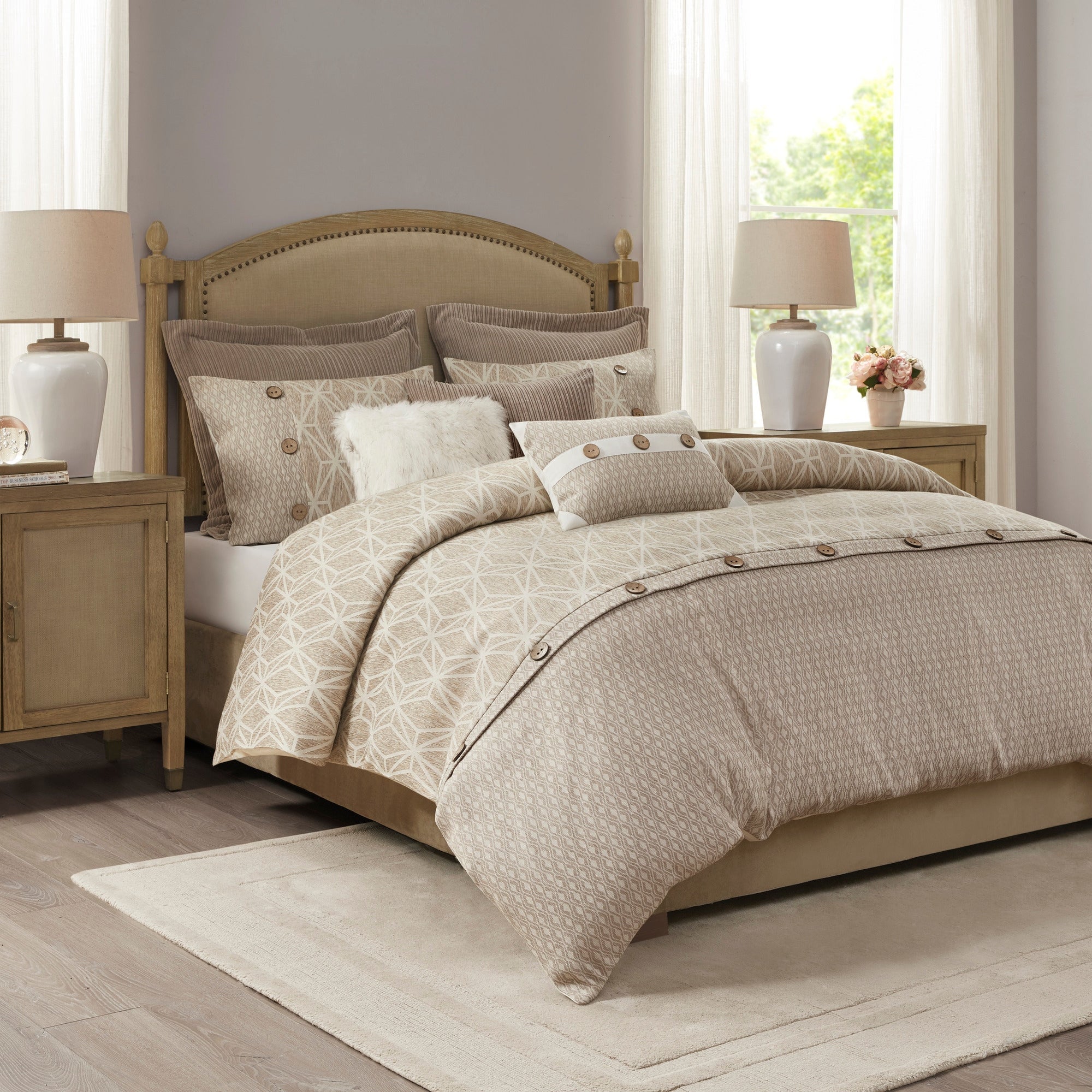 Evernew 9-Piece Comforter Set Comforter Sets By JLA HOME/Olliix (E & E Co., Ltd)