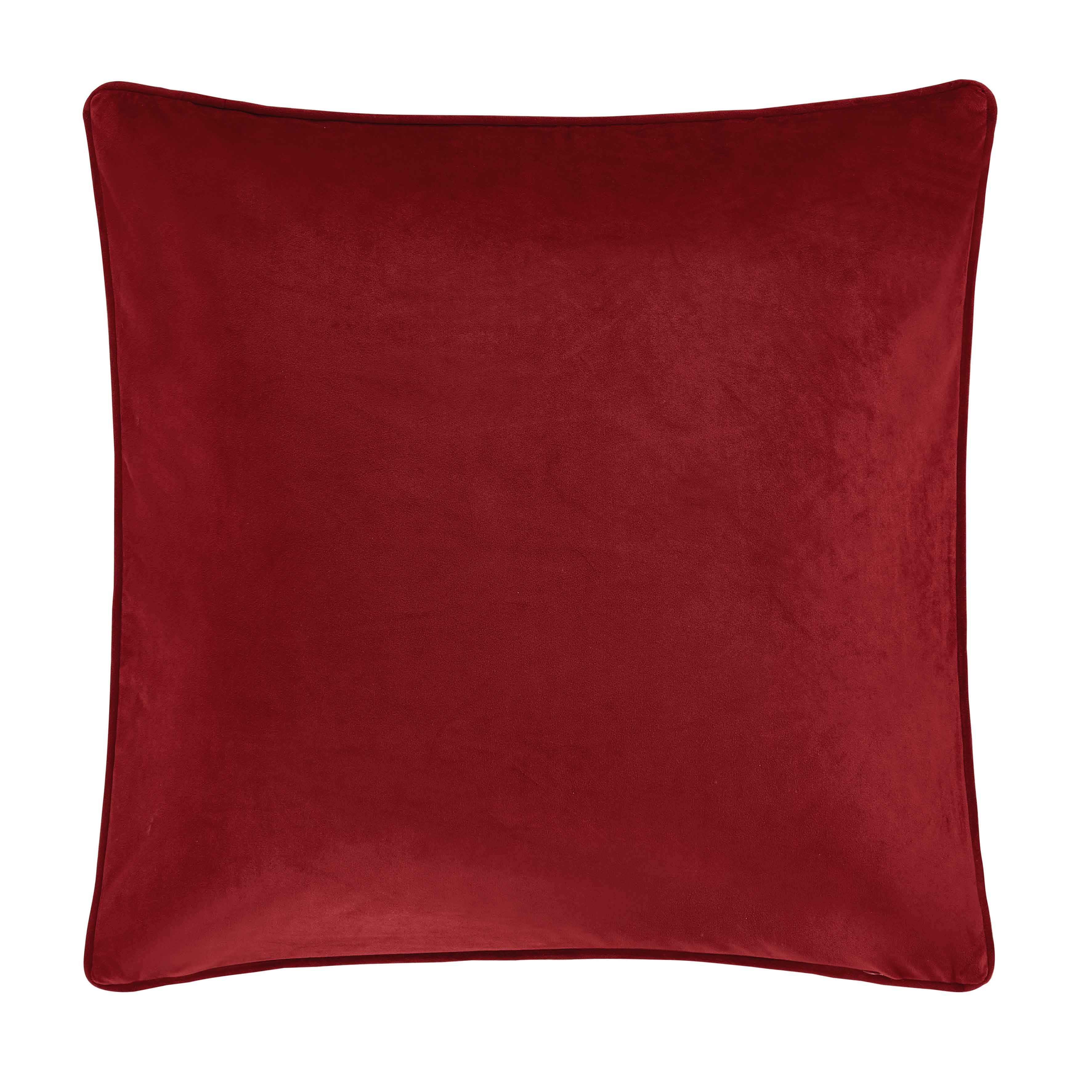 Grandeur Crimson Quilted Euro Sham Euro Sham By J. Queen New York
