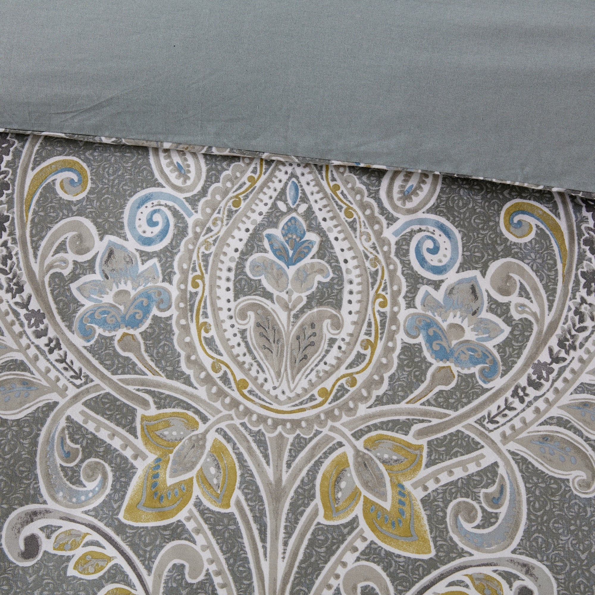 Hallie Grey 6-Piece Comforter Set Comforter Sets By JLA HOME/Olliix (E & E Co., Ltd)