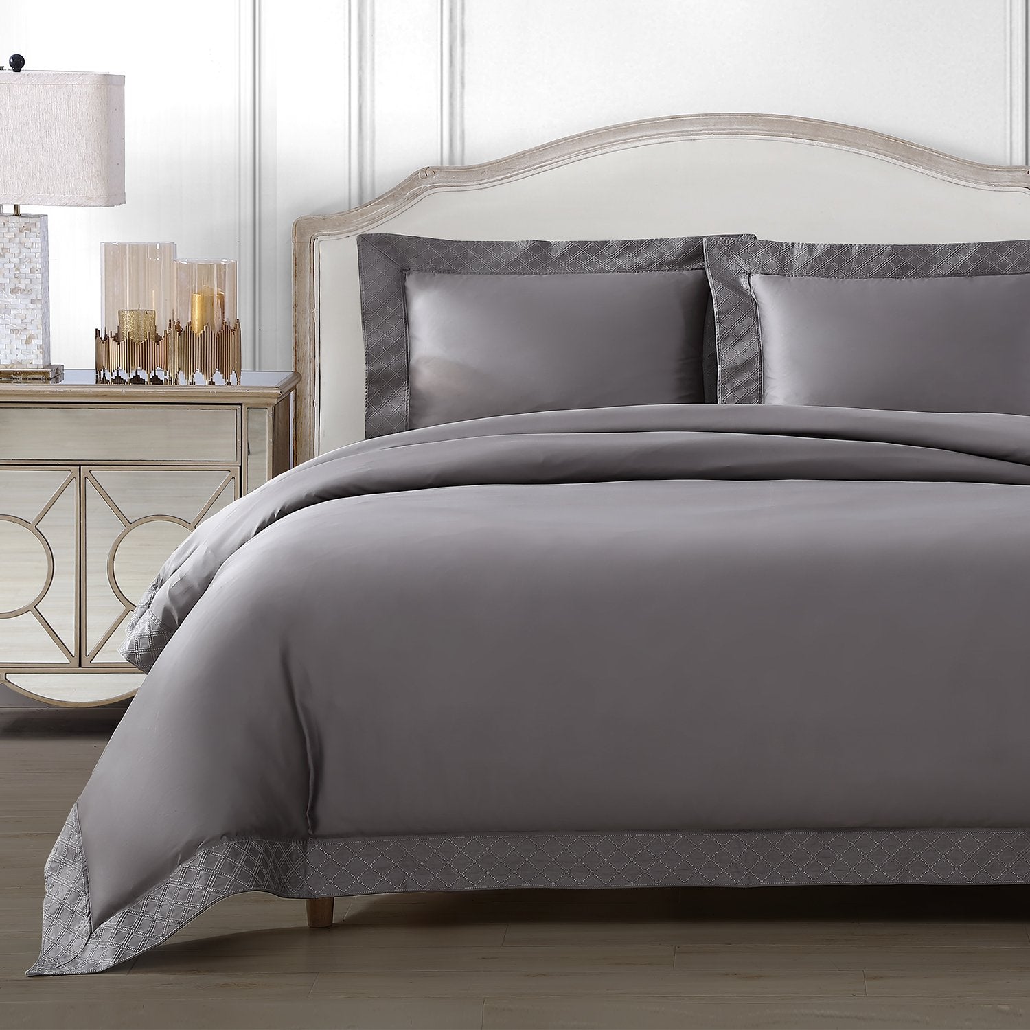 Hira Duvet Cover Set | 100% Certified Giza Egyptian Cotton Duvet Covers By Pure Parima