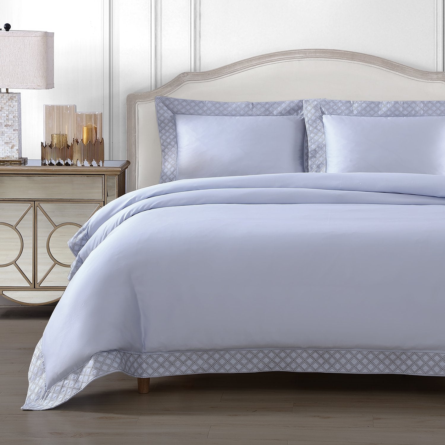 Hira Duvet Cover Set | 100% Certified Giza Egyptian Cotton Duvet Covers By Pure Parima
