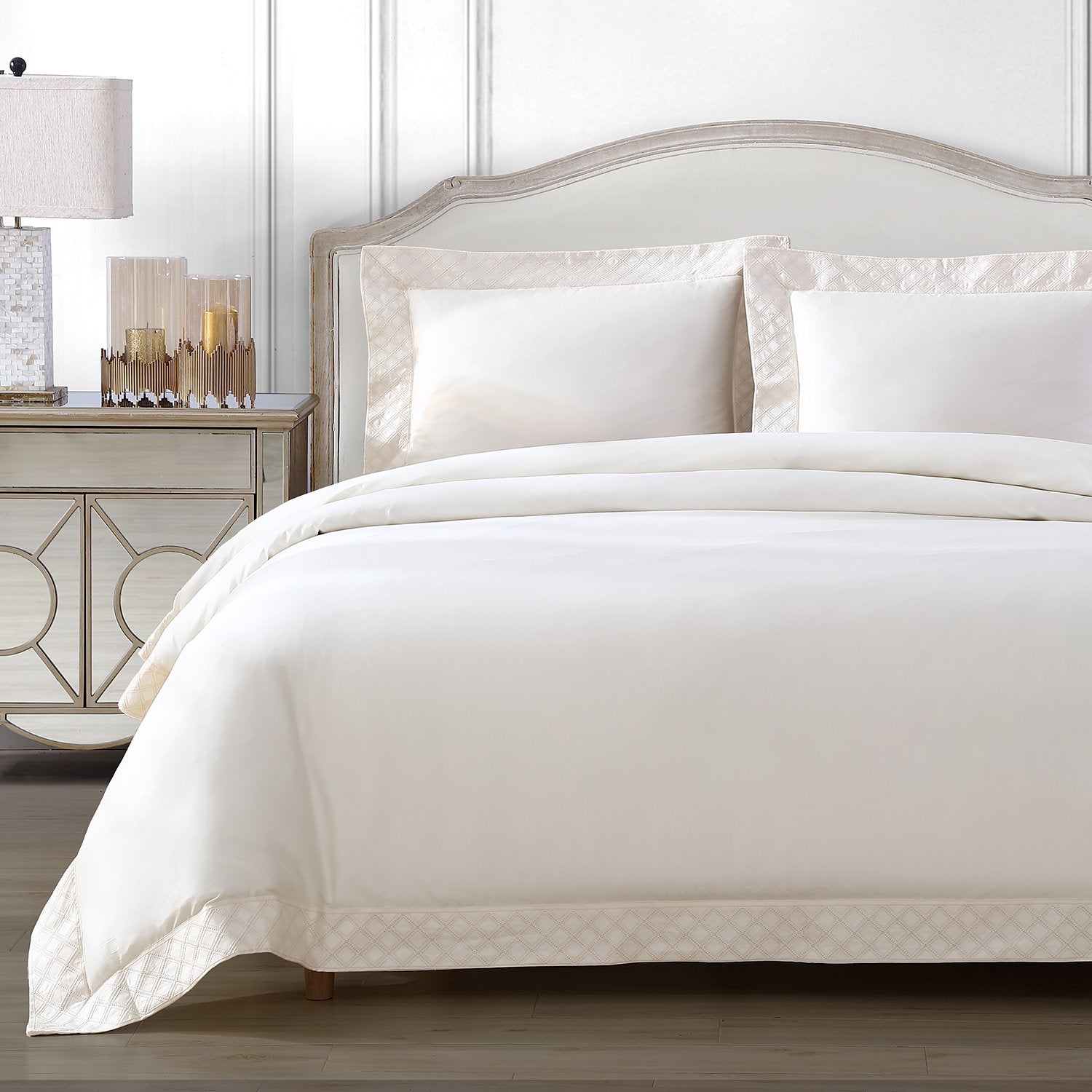 Hira Duvet Cover Set | 100% Certified Giza Egyptian Cotton Duvet Covers By Pure Parima