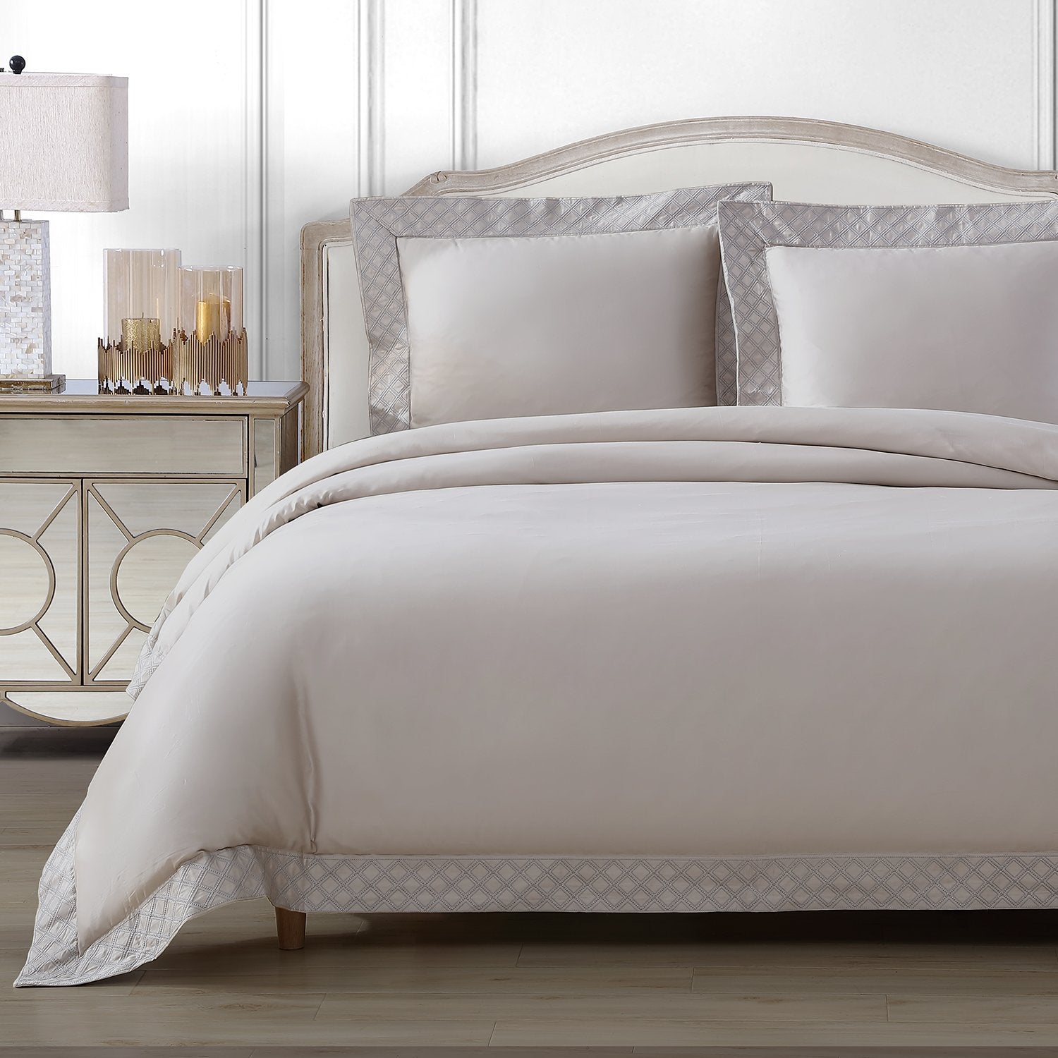Hira Duvet Cover Set | 100% Certified Giza Egyptian Cotton Duvet Covers By Pure Parima
