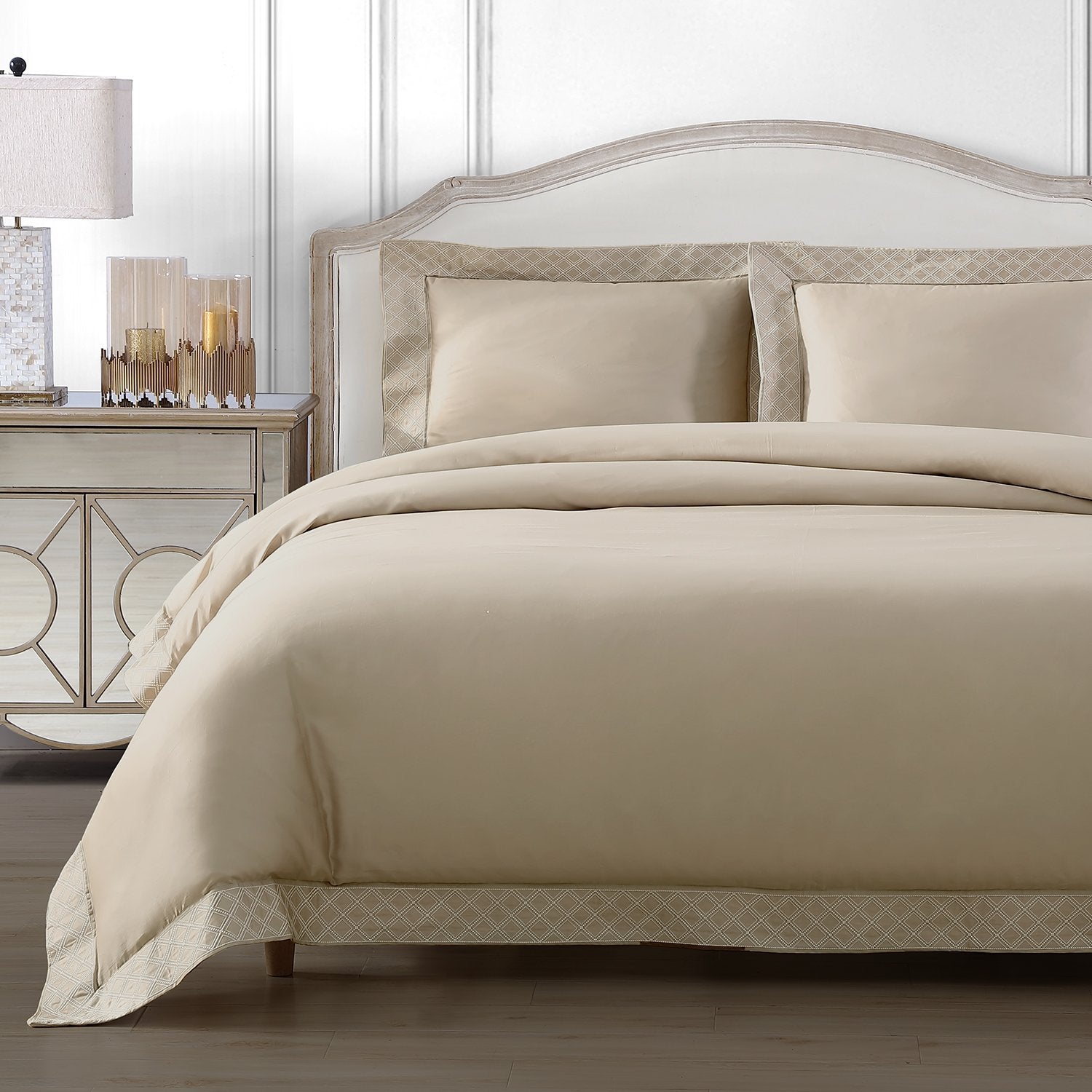 Hira Duvet Cover Set | 100% Certified Giza Egyptian Cotton Duvet Covers By Pure Parima