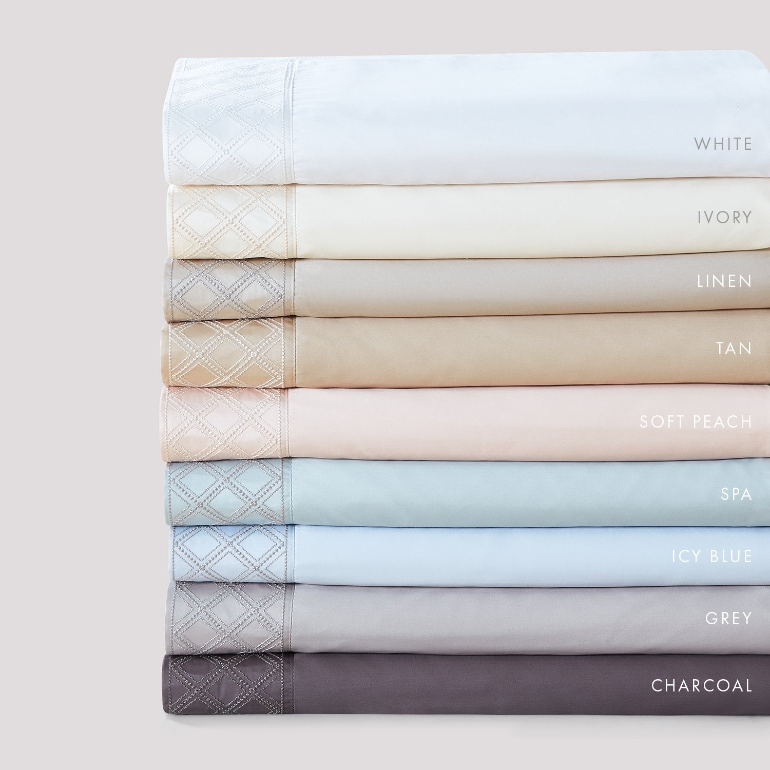 Hira Sheet Set | 100% Certified Giza Egyptian Cotton Sheet Set By Pure Parima