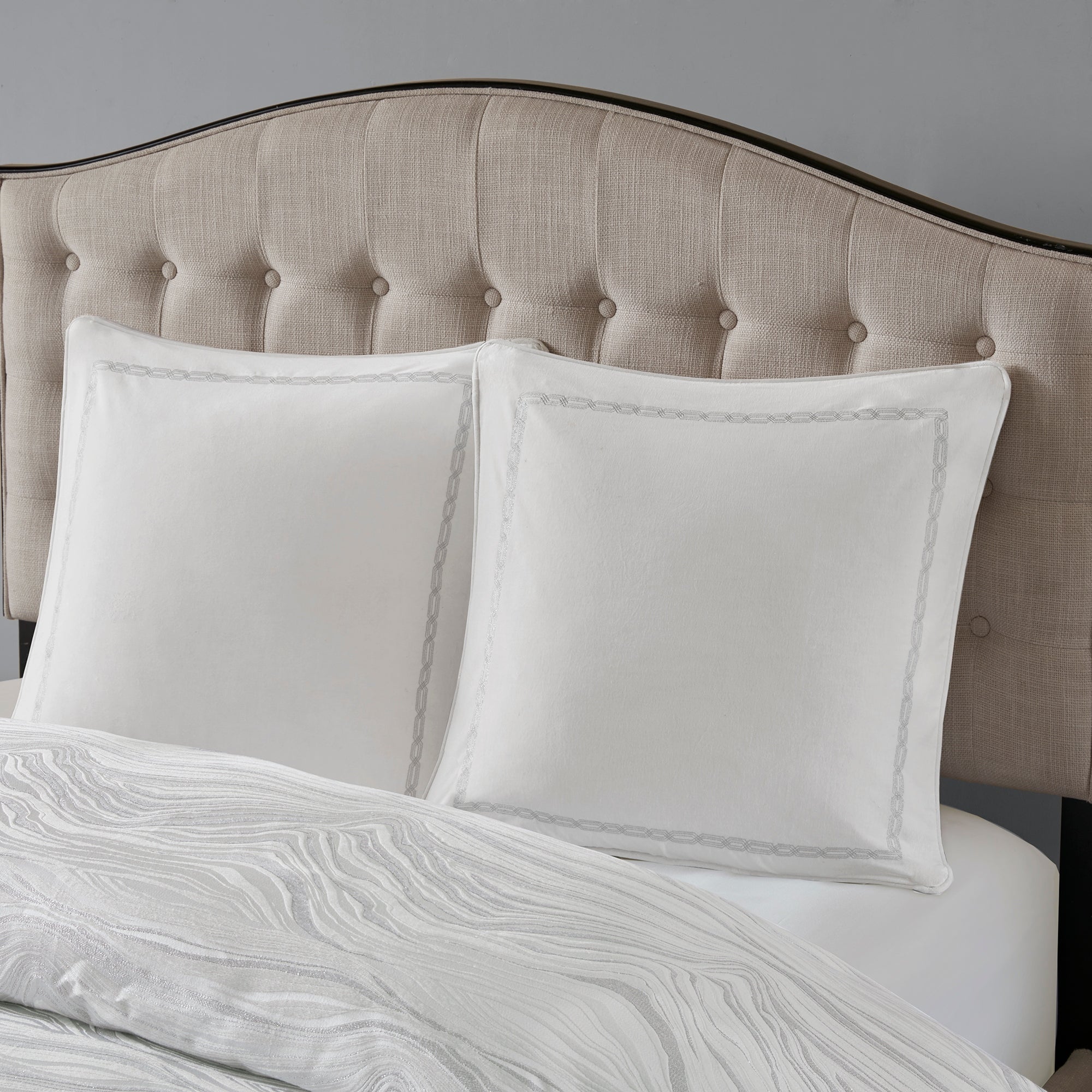 Tribe Living White 9-Piece Comforter Set Comforter Sets By JLA HOME/Olliix (E & E Co., Ltd)