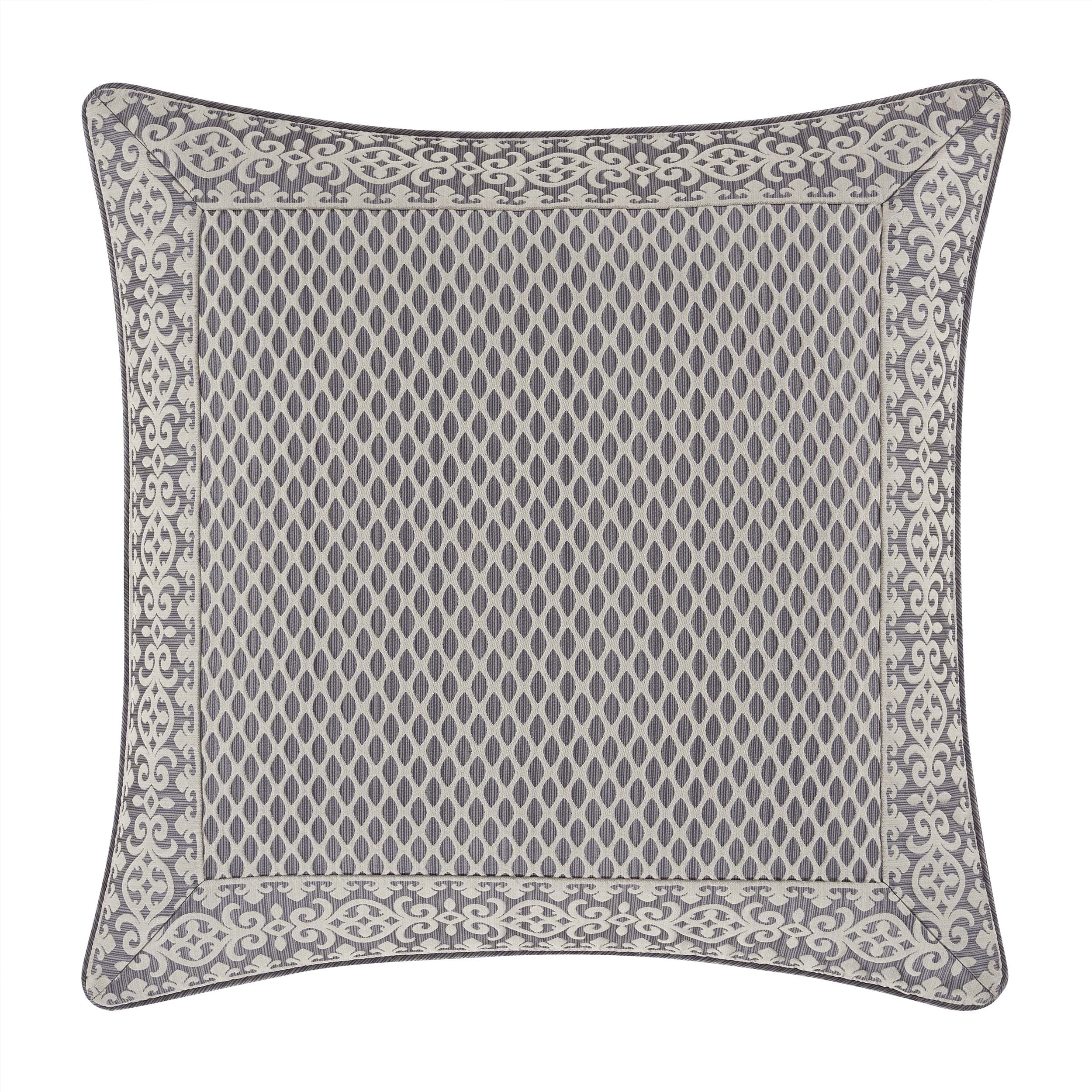 Houston Charcoal Euro Sham By J Queen Euro Sham By J. Queen New York
