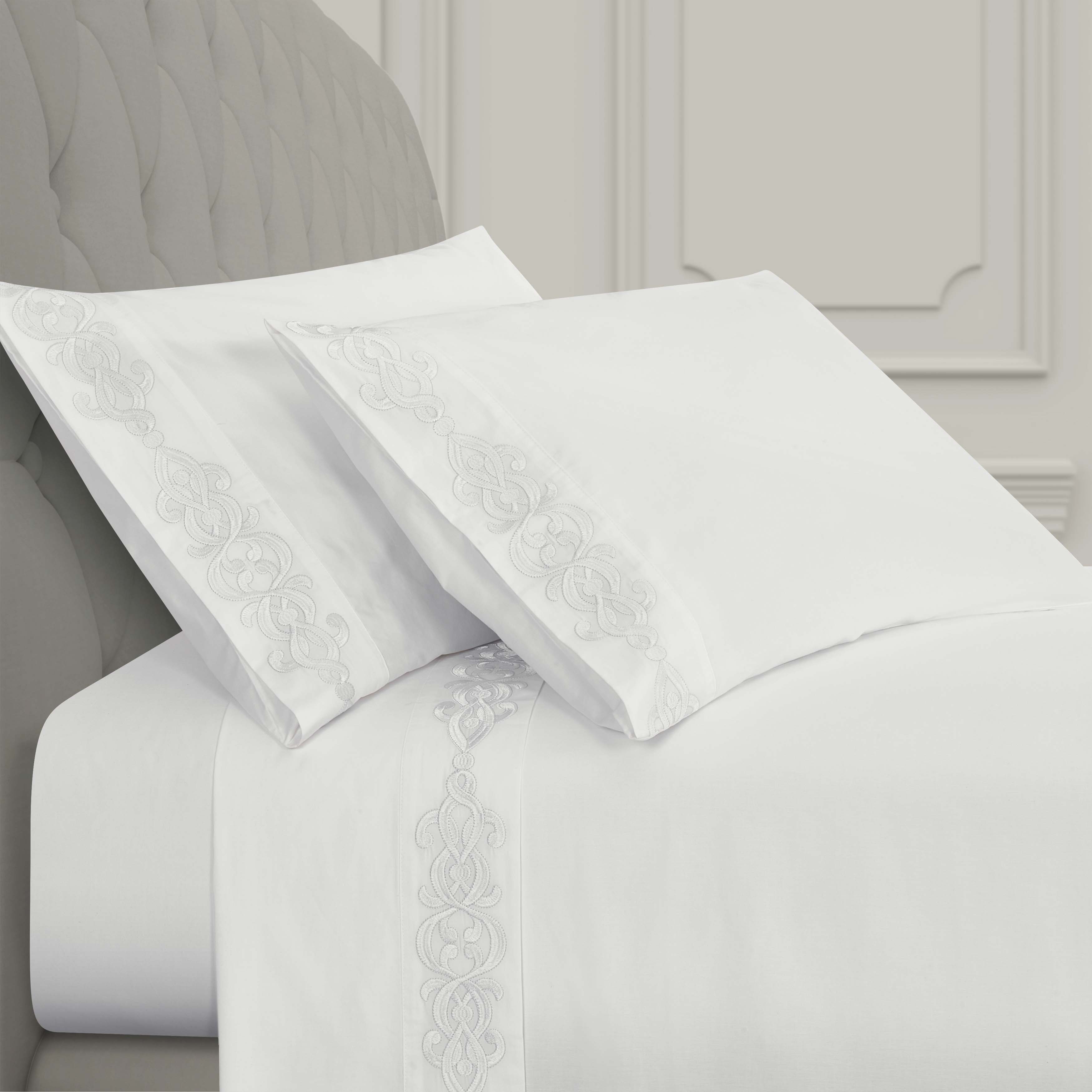 Imperial 100% Cotton 4 Piece Sheet Set Sheet Set By J. Queen New York
