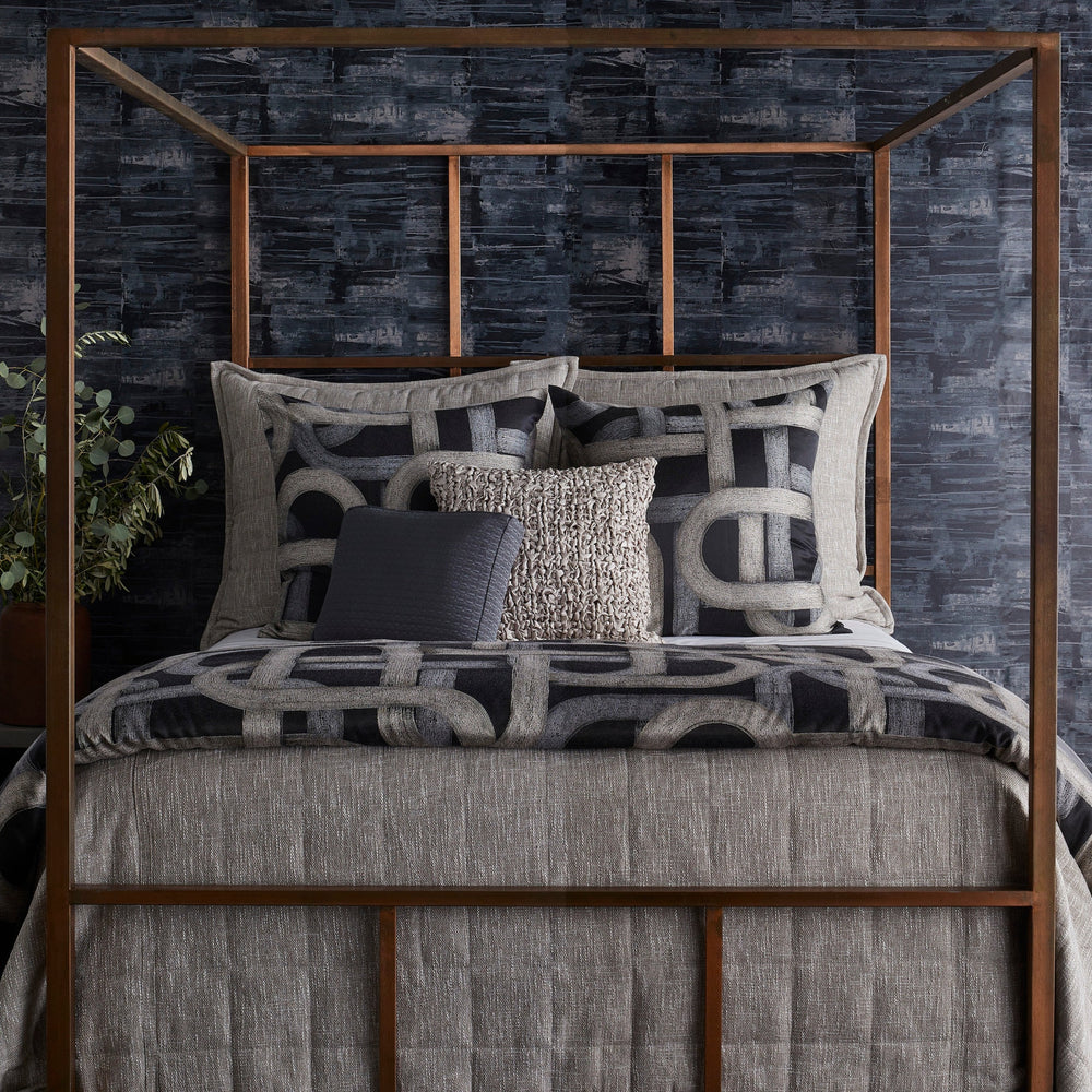Interchange Black Duvet Cover By Ann Gish Duvet Covers By Ann Gish